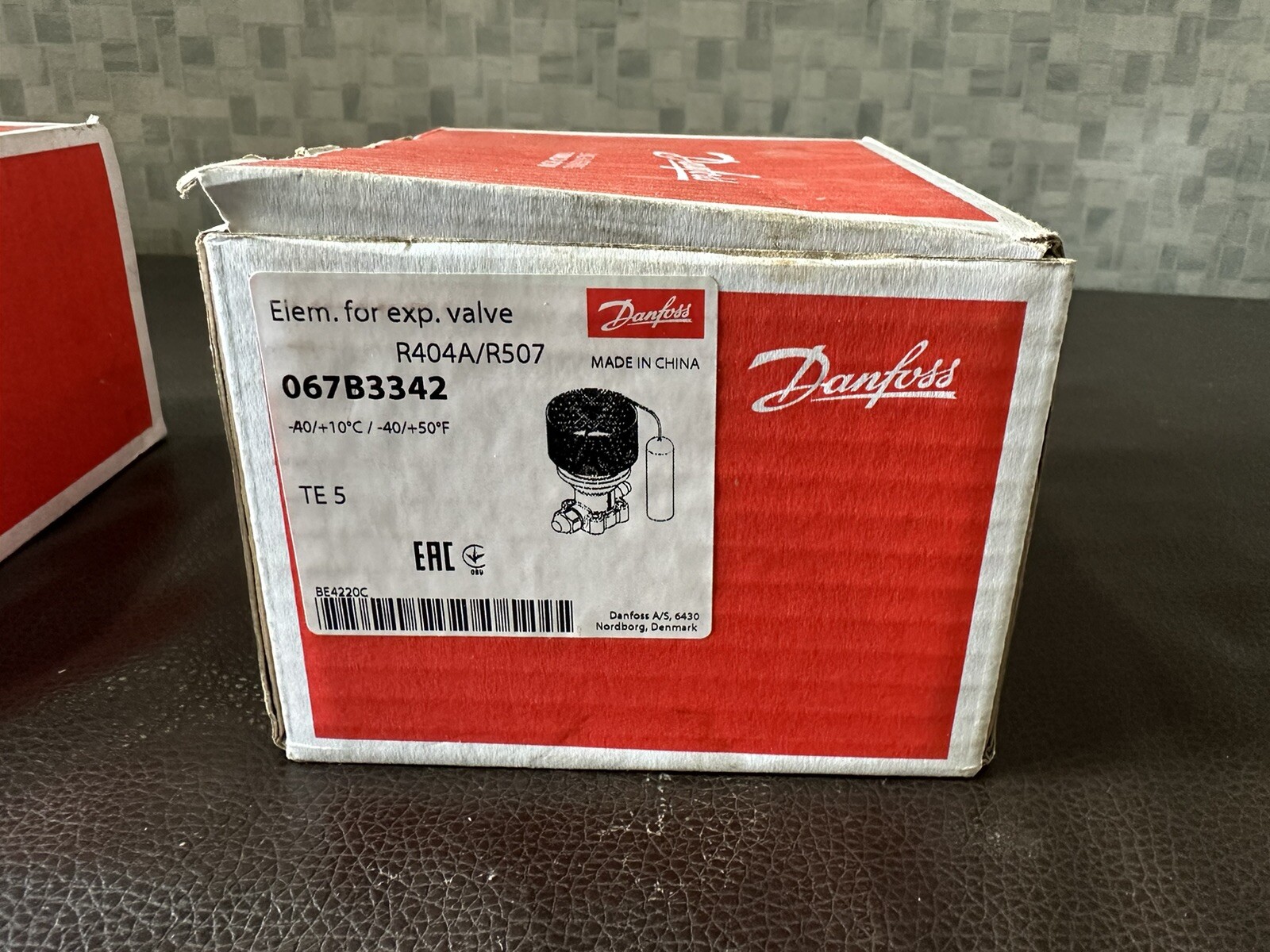 Danfoss Expansion Valve TES 5 (R404/R507) 067B3342