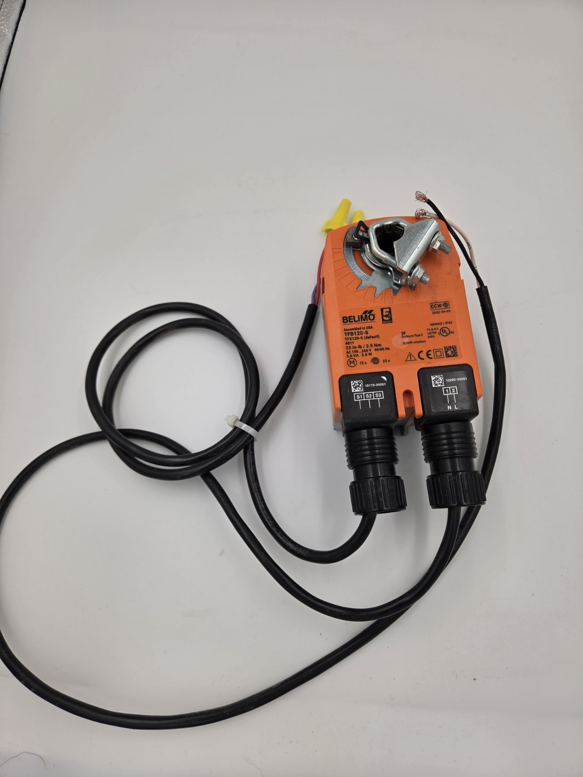 Belimo TFB120-S Damper Actuator 120/240V 50/60Hz