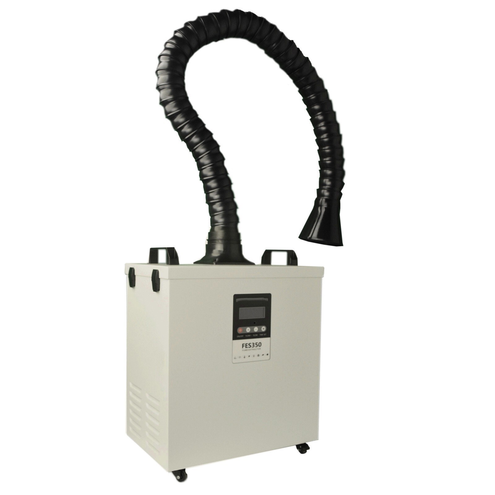 US Stock 110V 350W Fume Extractor Filter Air Purifier 4-Stage Filtration System