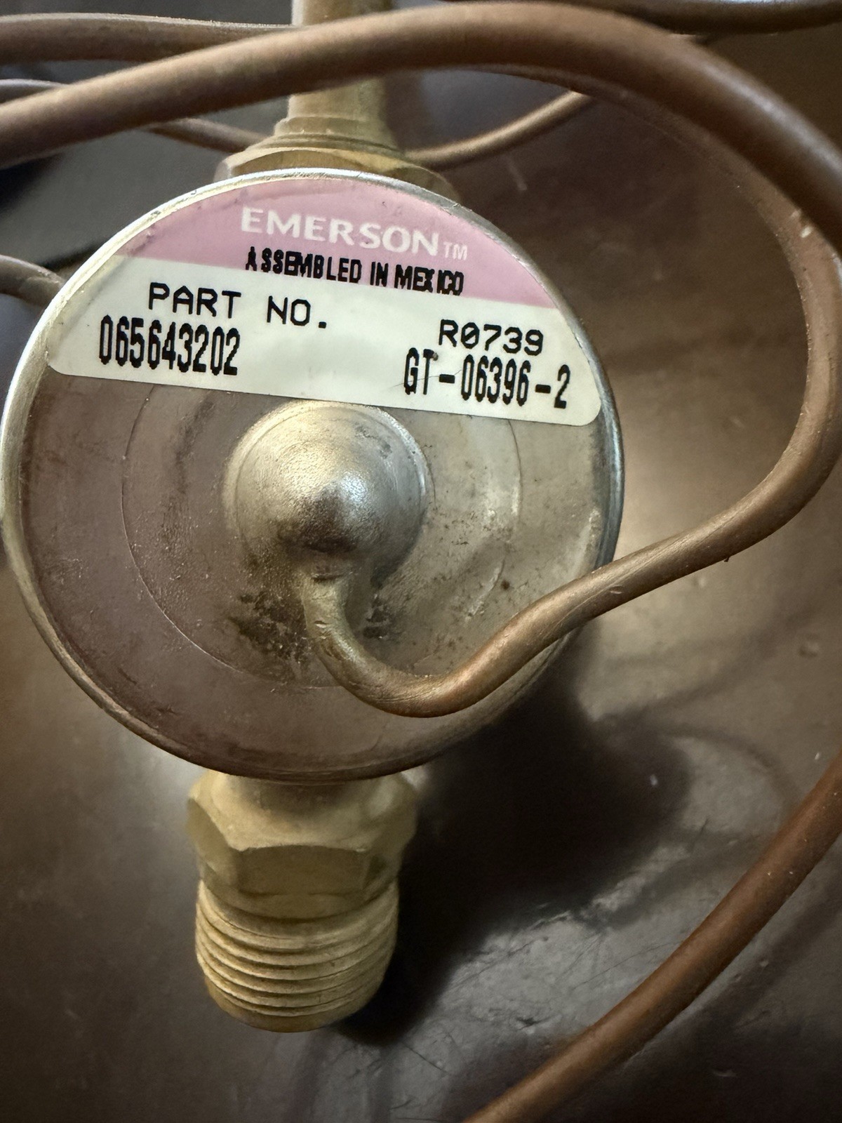 Emerson 325-600-25 TXV, R404A