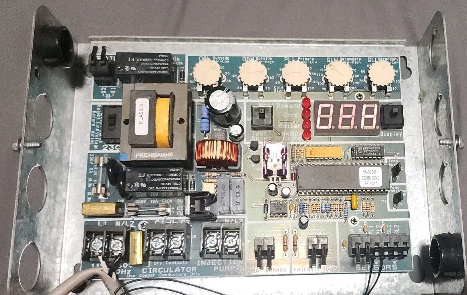 Boiler Control BB3000 Erie Boss 3000 Injection Mixing Reset