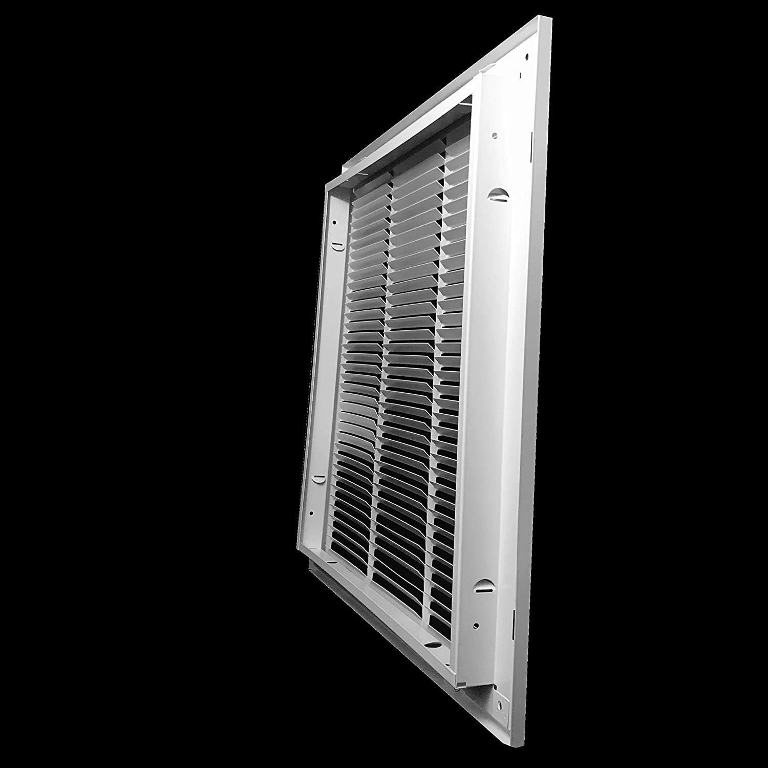Fits 14×30 Duct Opening | Filter Included Steel Return Air Filter Grille