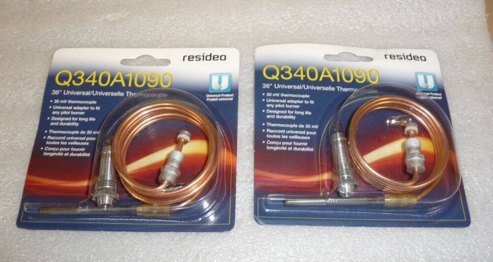 (2) Honeywell Resideo Q340A1090 36″ Universal Thermocouple