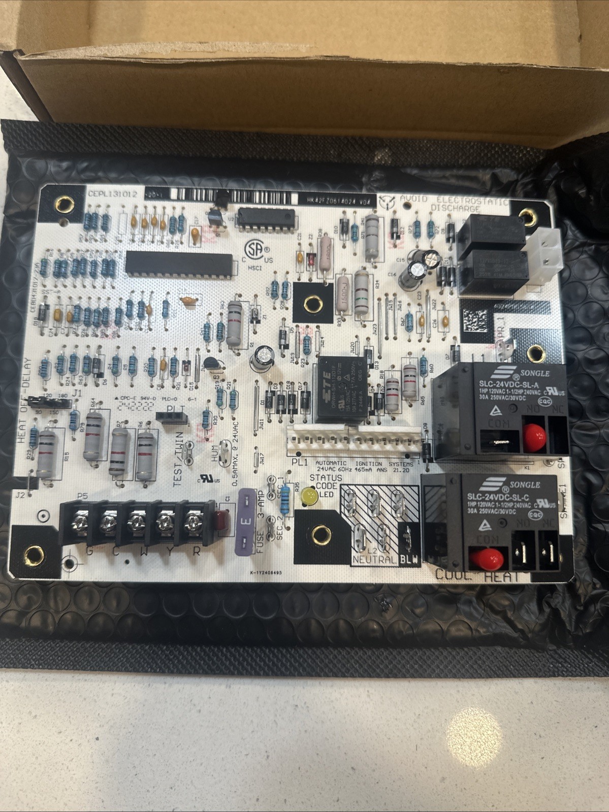 HK42FZ061 Control Board Compatible with Carrier Payne Bryant HVAC Furnace