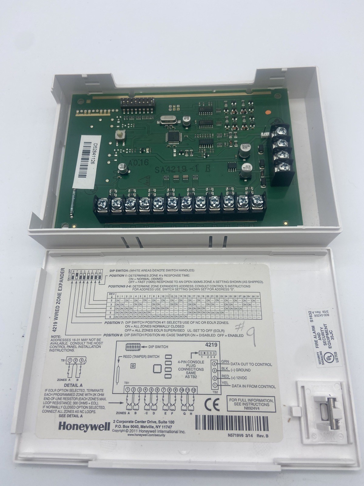 OEM HONEYWELL SA4219-1 ZONE EXPANDER CONTROL BOARD HVAC USA SELLER FREE SHIPPING