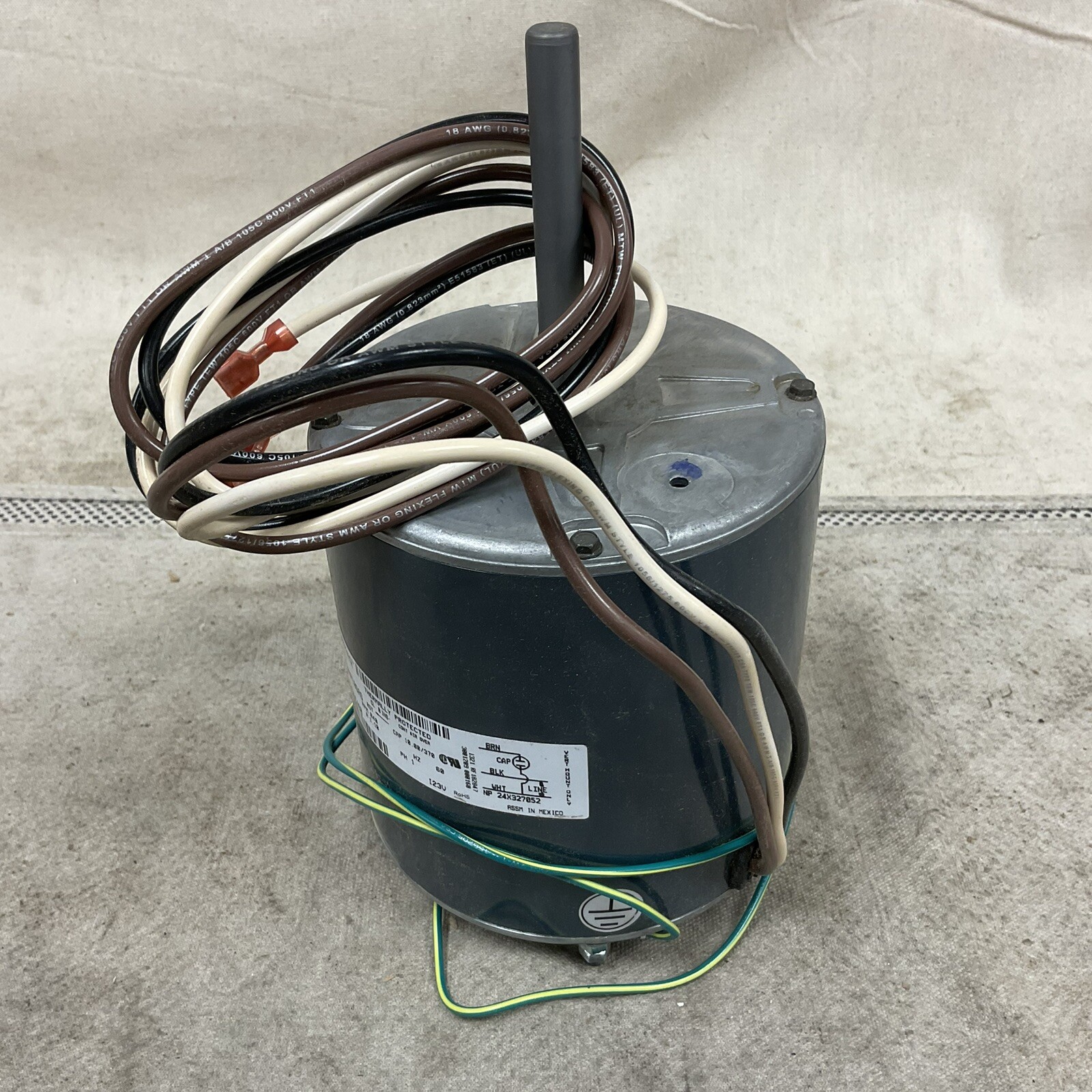 CENTURY ORM4688BF Condenser Fan Motor Stud Mount Enclosed Air-Over 1/3-1/8hp