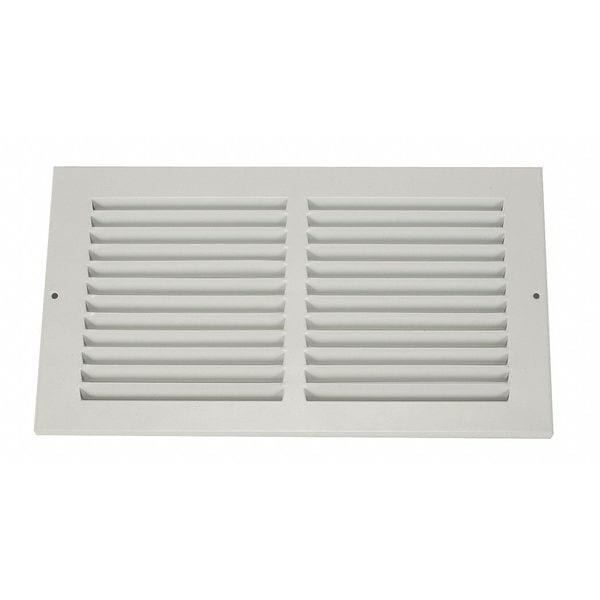 Ceiling/Wall Return Air Grille, 14 In W X 14 In H Opening, 540Cfm, White,