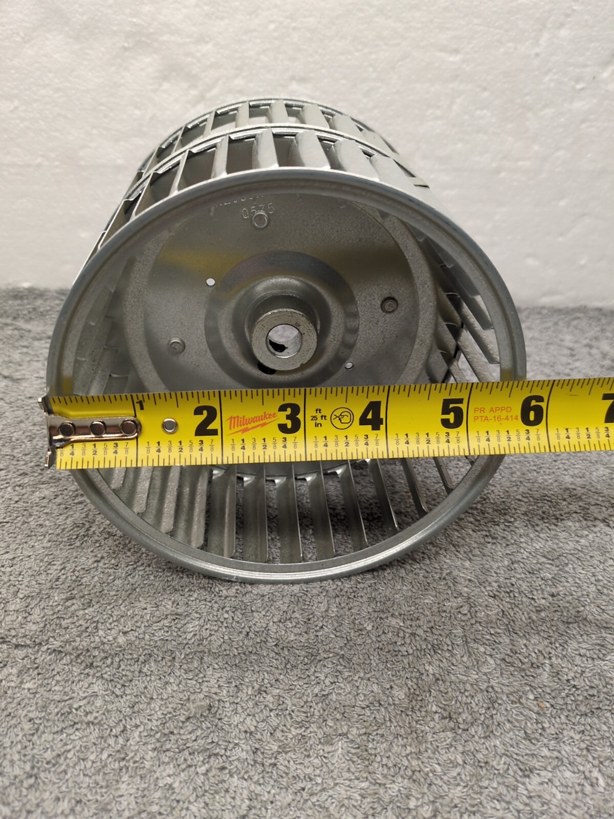Mars 41111 Clockwise Blower Wheel Double Inlet 5.75 X 5 X 1/2
