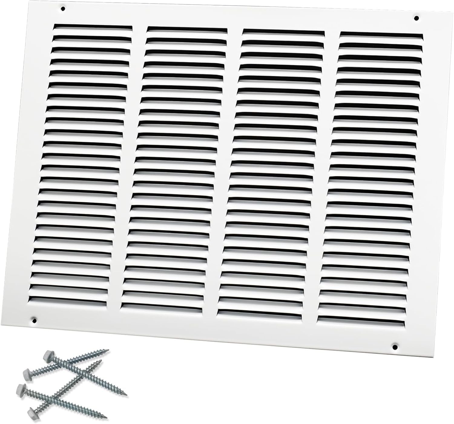 Steel Return Air Grille 16×12 Inches Ceiling Wall HVAC Vent Cover Durable