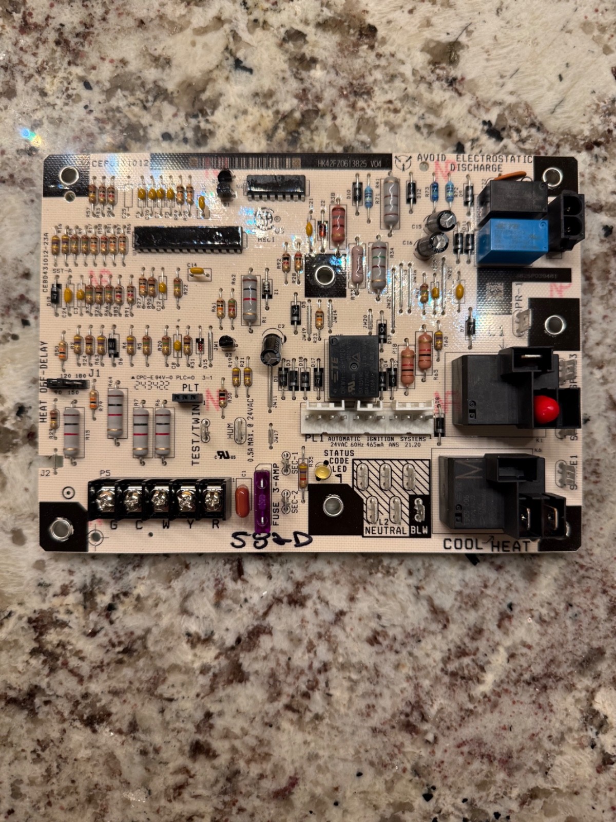 Carrier Bryant HK42FZ034 Control Board CEPL131012-01 CEBD431012-01A GUARANTEED