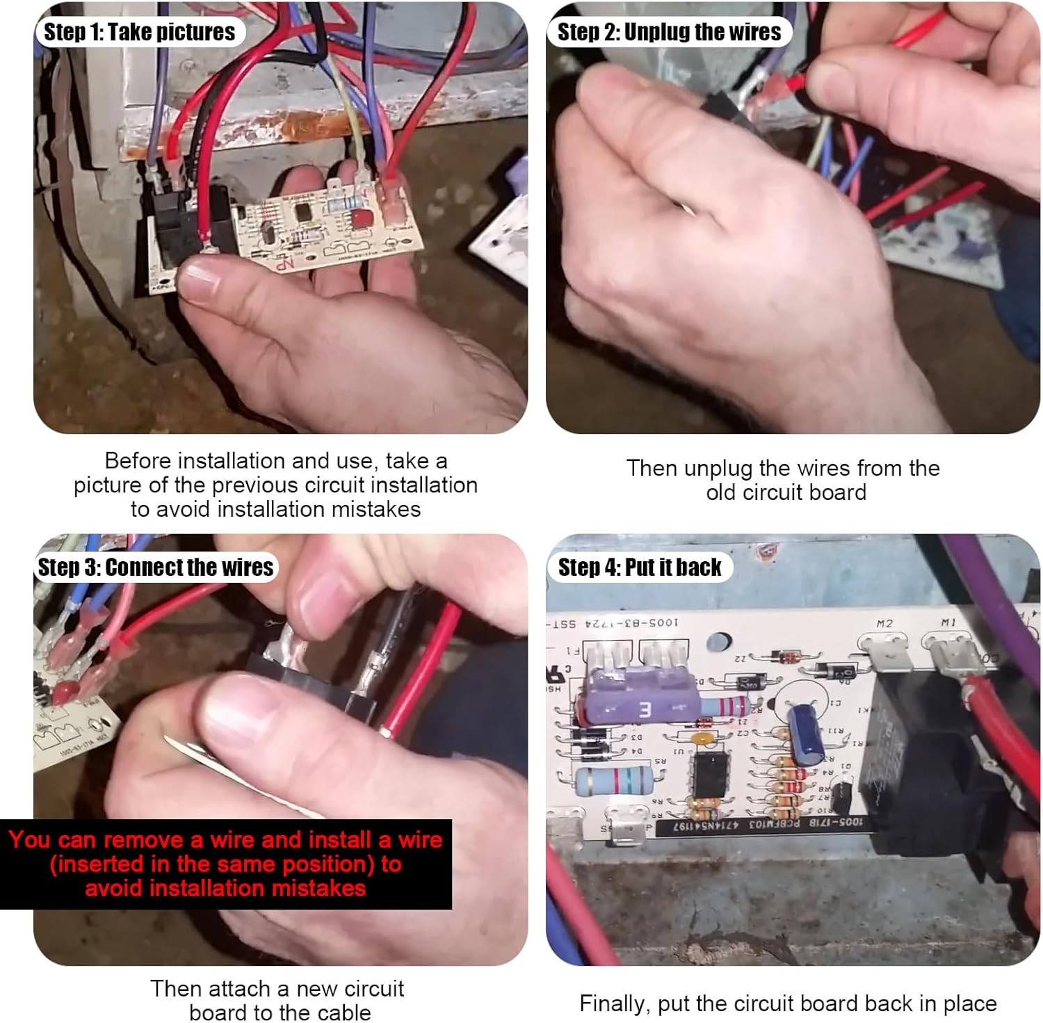 Upgraded Furnace Fan Control Circuit Board，Replacement for Goodman PCBFM103S ，Fa
