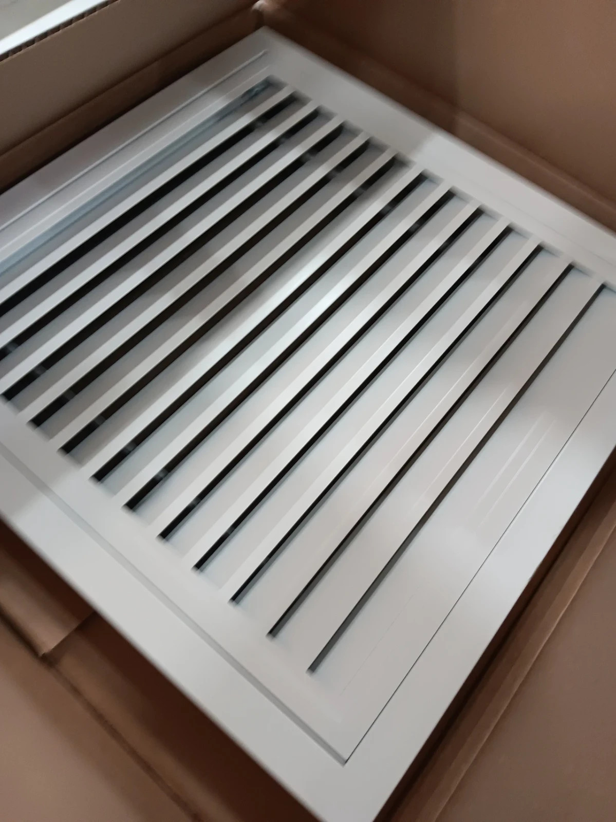 20″ x 20″ Aluminum Return Grille, Return Air Vent Cover Linear Bar Removable Gri