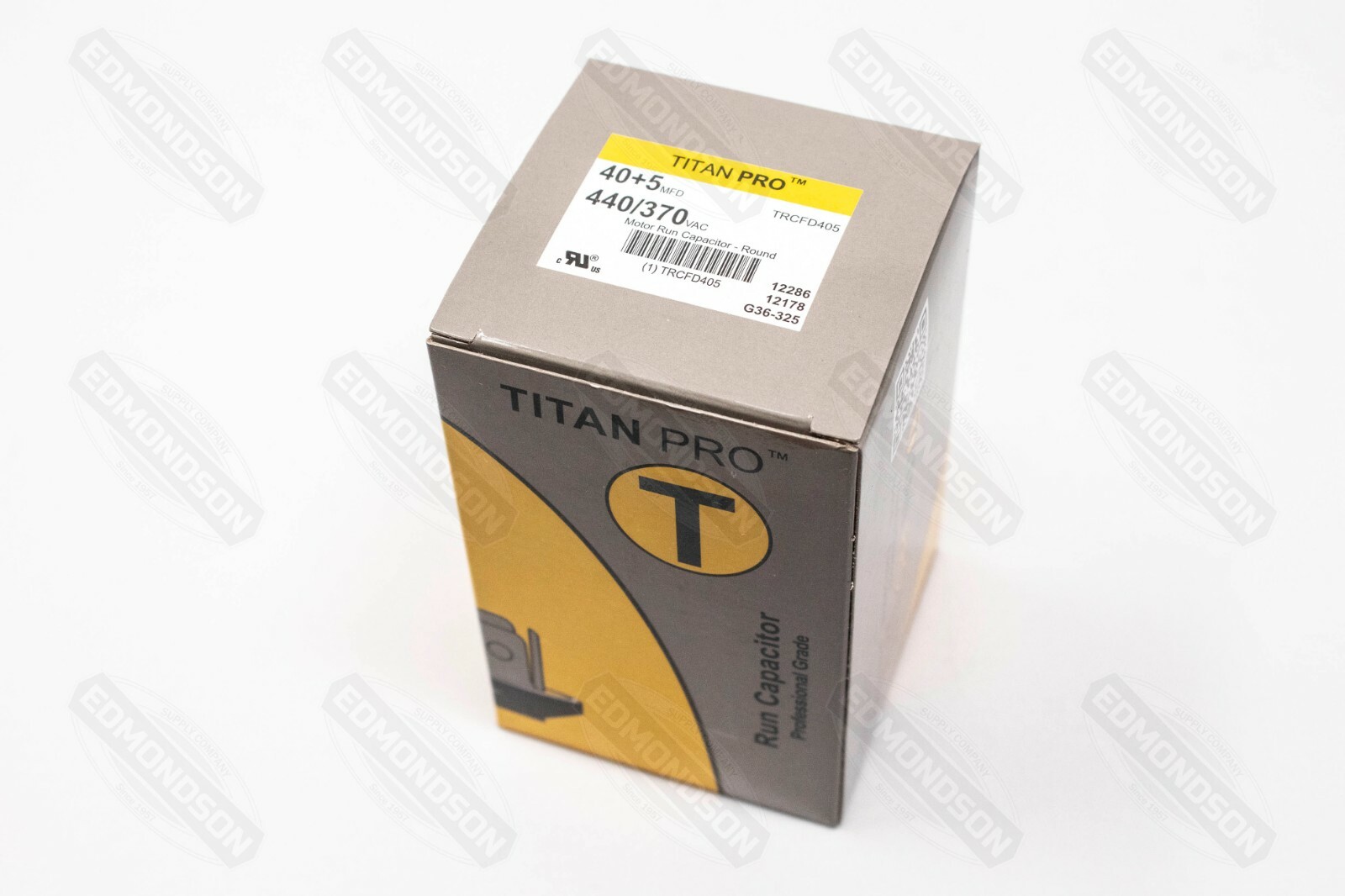 Packard TRCFD405 Titan PRO Run Capacitor 40+5 MFD 440/370 Volt Round