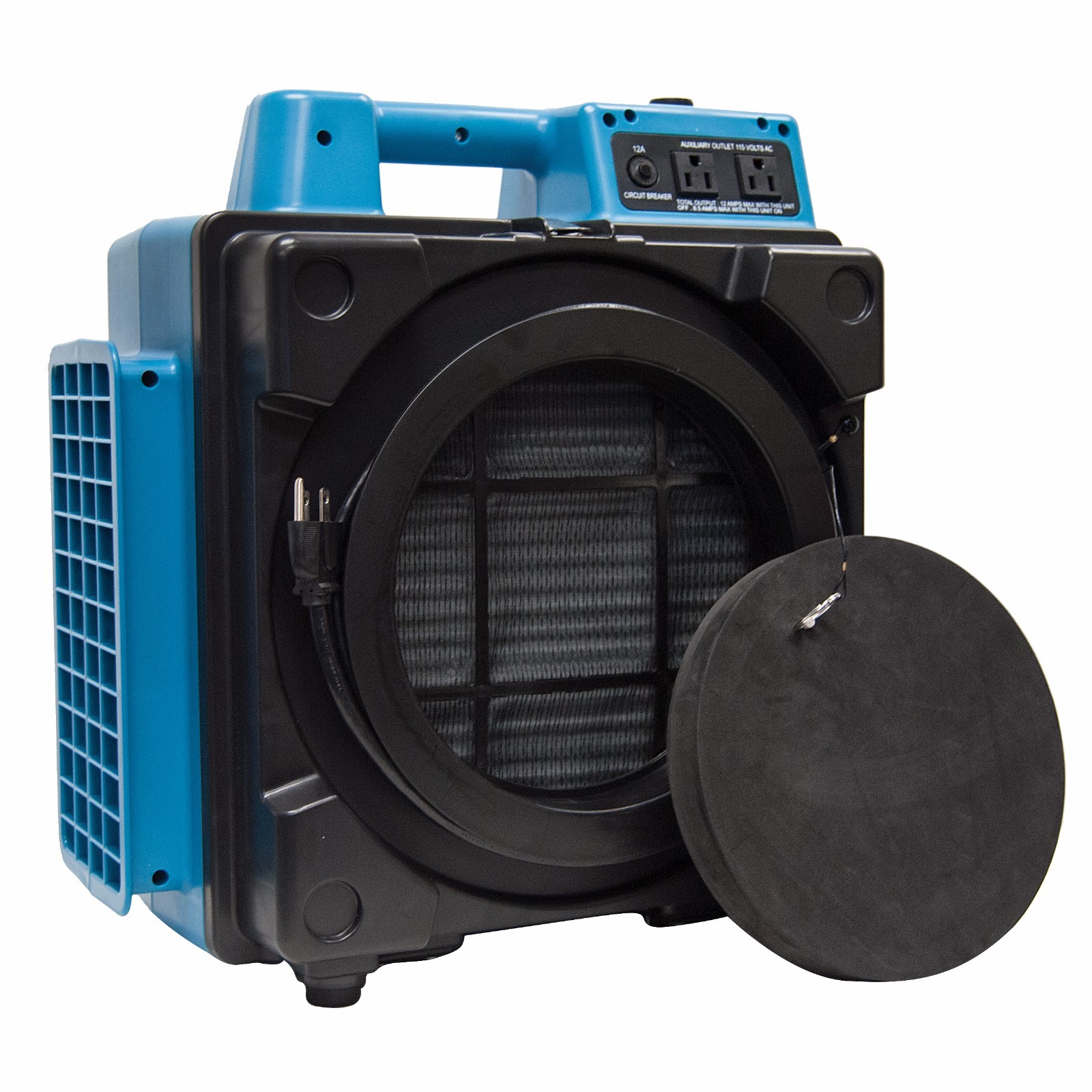 XPOWER X-2480A Air Scrubber Purifier System-1xAir Scrubber,1xFan,1xDucting Hose