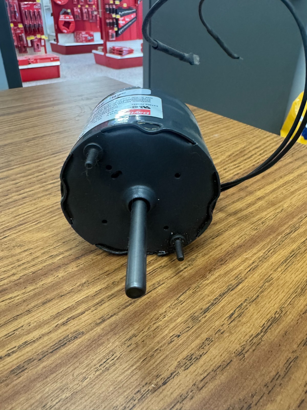 Dayton 3M555D 1/40 HP Blower Fan Motor 115V 1550 RPM CWSE Shaded Pole AC