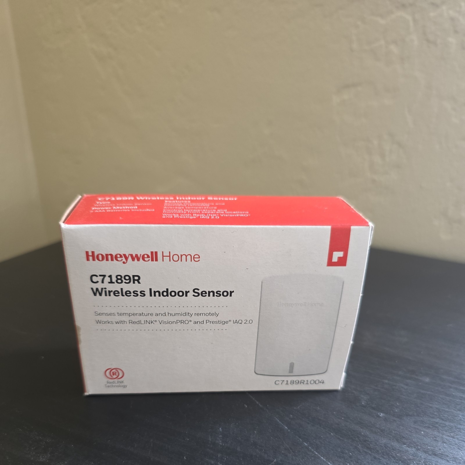 Honeywell HOME REDLINK C7189R1004 Wireless Indoor Temperature Sensor