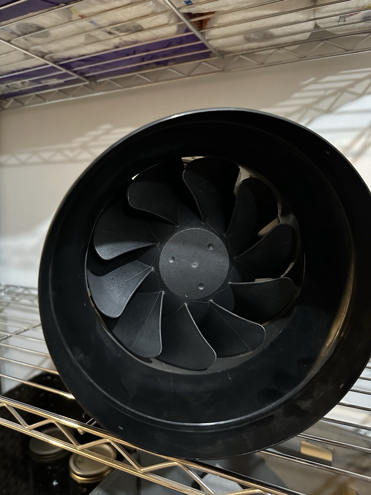 Ac Infinity CLOUDLINE T8 Quiet Inline Fan 8″ With Controller Plus Ducting!