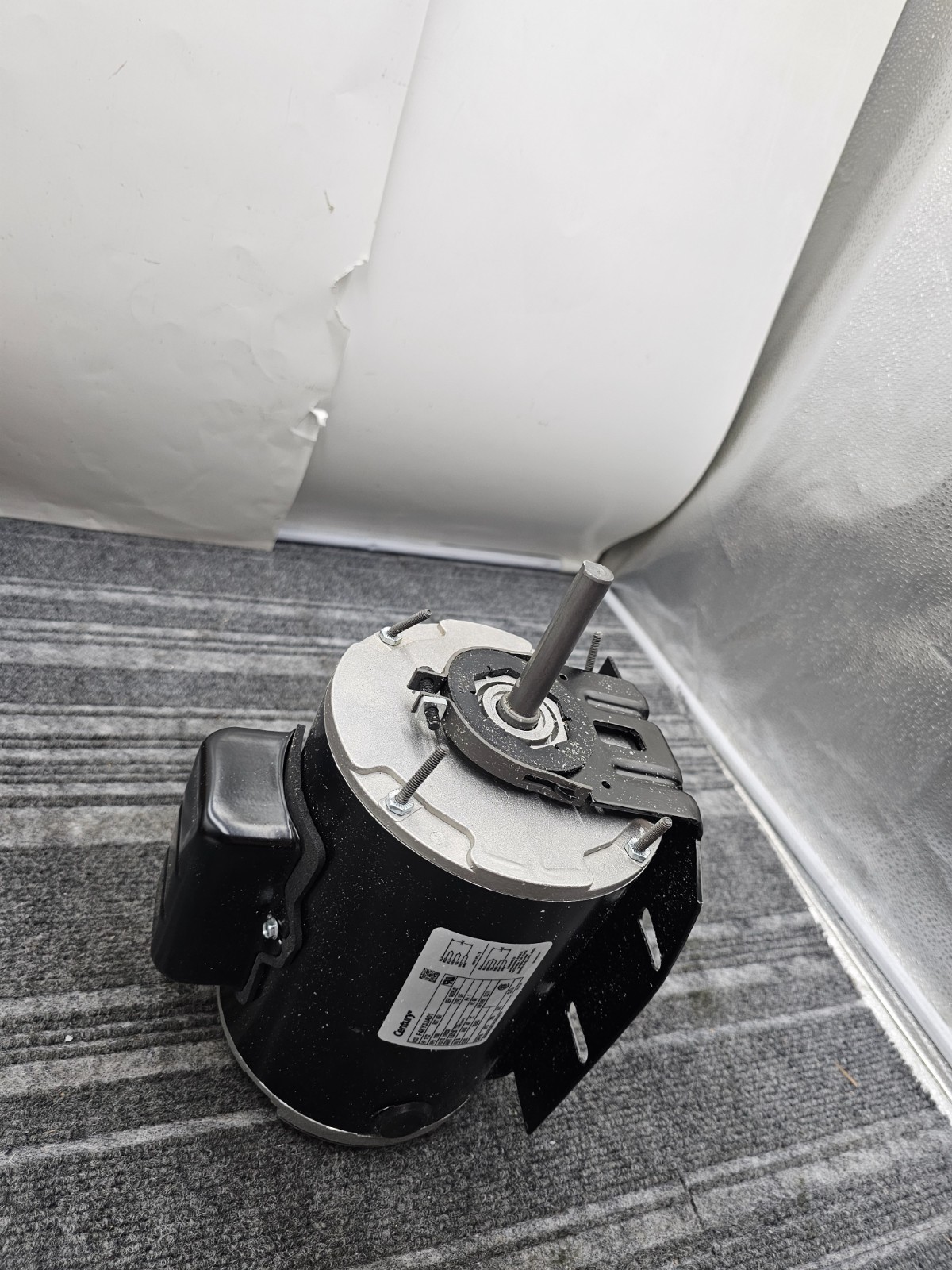 Century C047A Direct Drive Fan Motor, 1/2 HP, 1 Ph, 60 Hz, 115/230 V, 48Z Frame