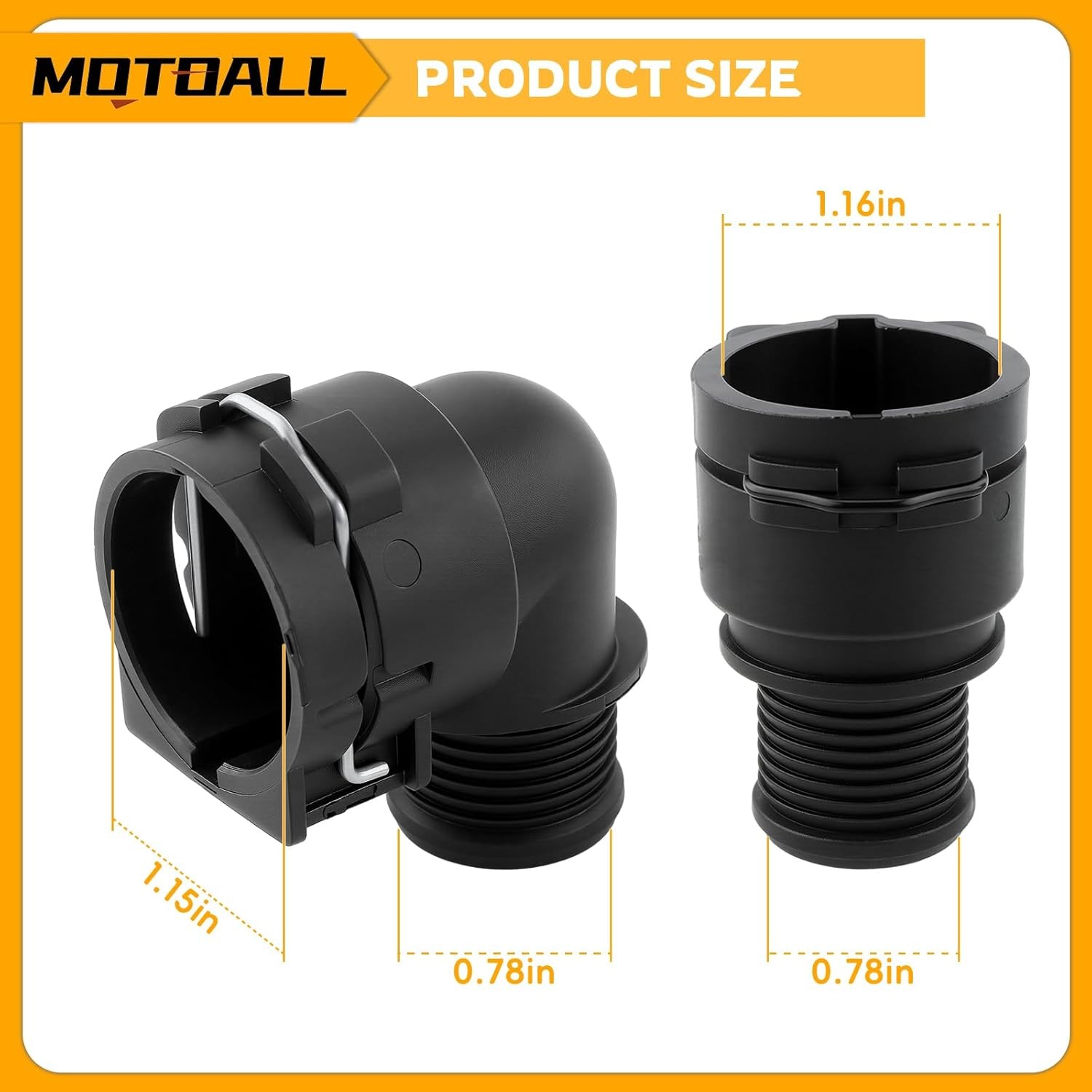 Heater Inlet Hose Connector 95089363 Fit for Sonic Trax Cruze 2011-2021 for Enco