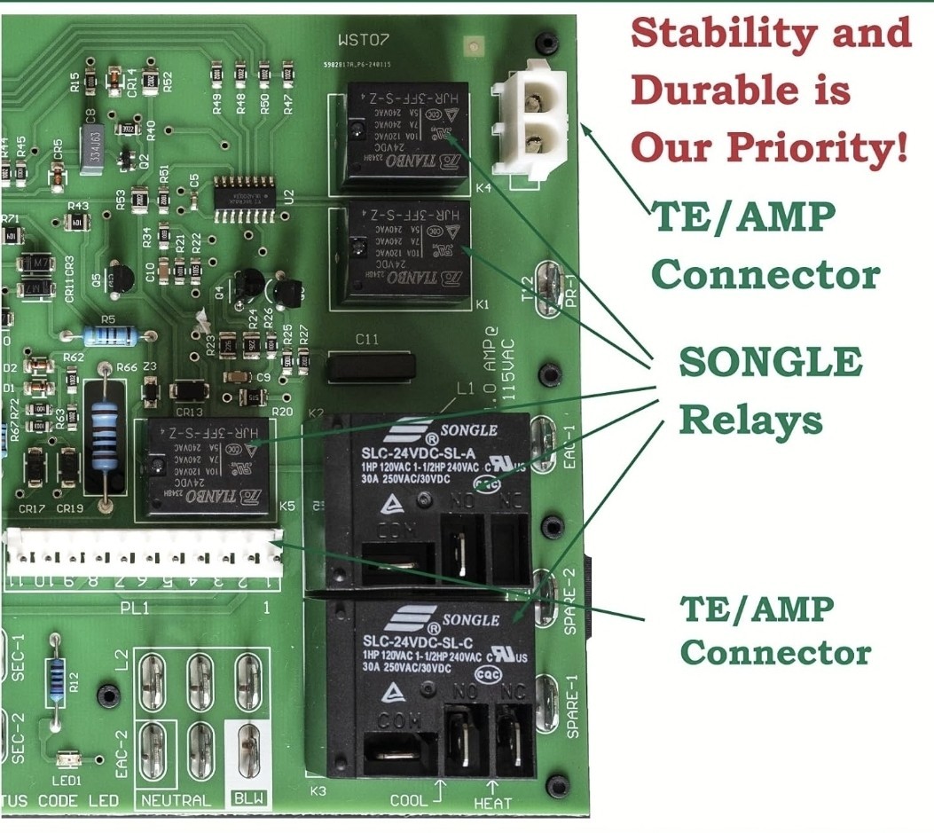 ​Wauebuly Furnace Control Board ICM282A Replacement HK42FZ004 HK42FZ011 Series