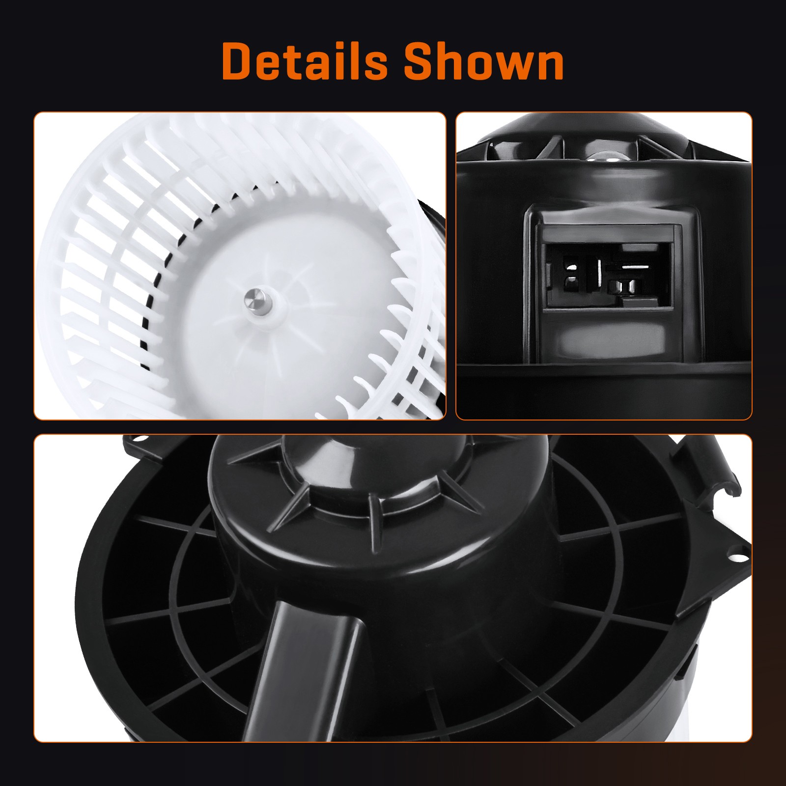 HVAC Heater Blower Motor w/Fan for Nissan Versa Note 2012-2019 700285 272263AN0A