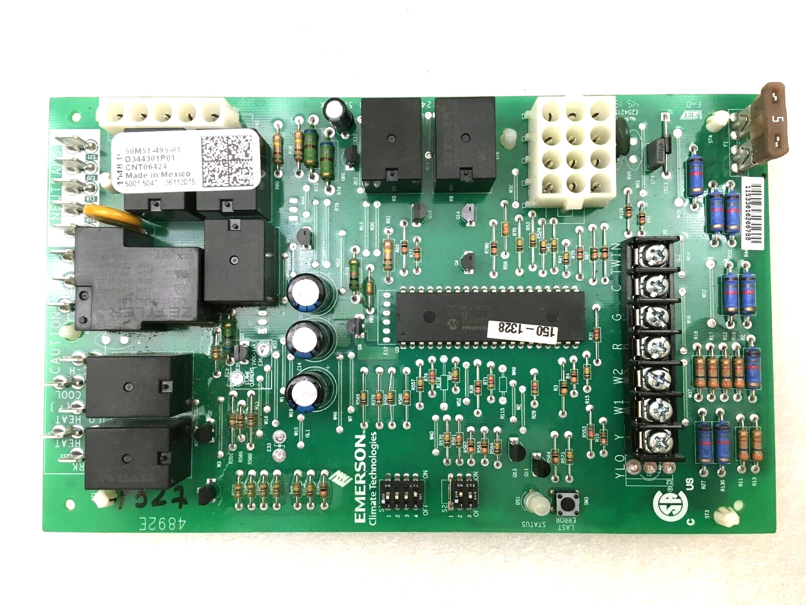 TRANE American Standard D344301P01 Control Circuit Board 50M51-495 CNT0642 #P527