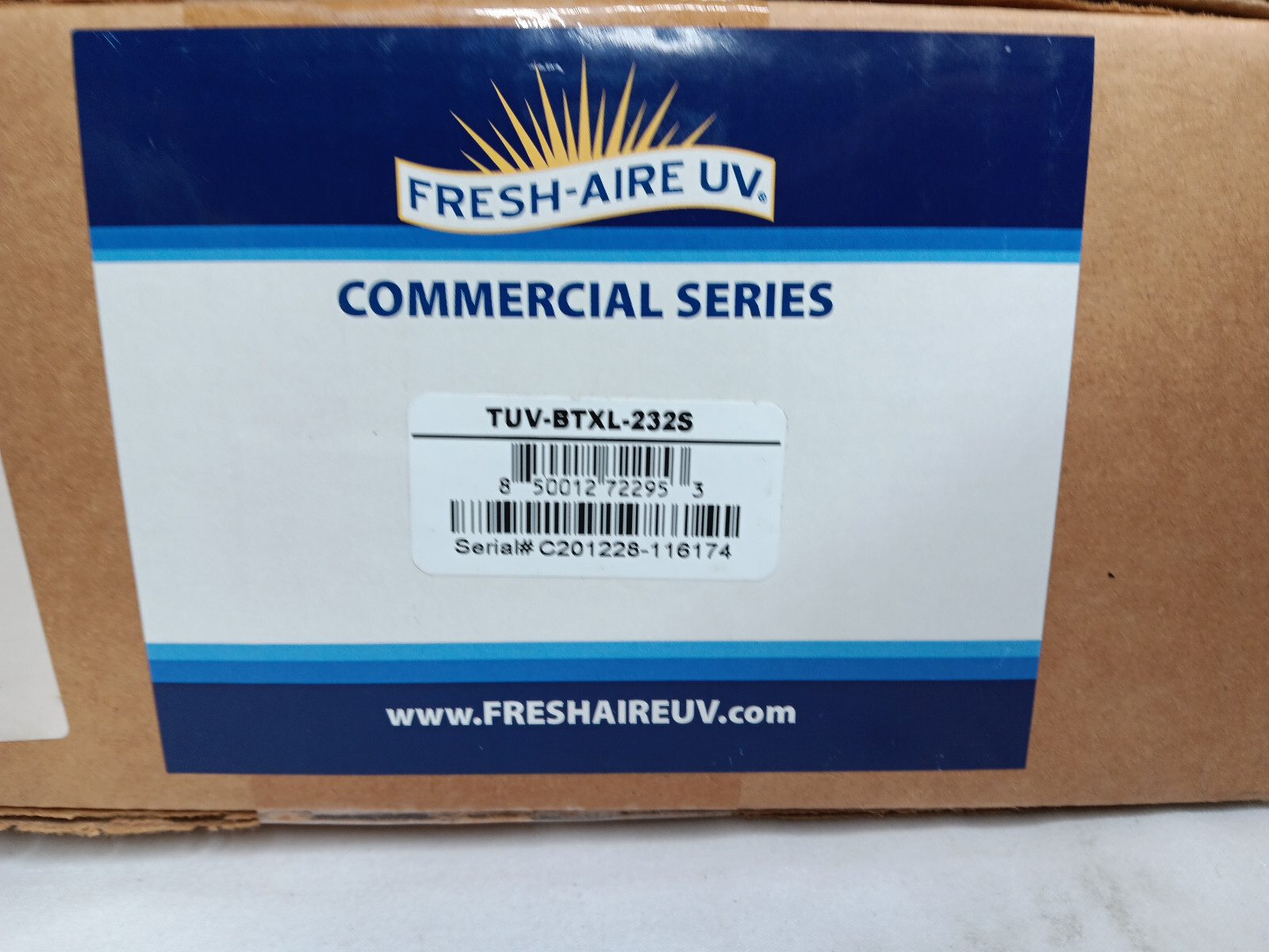 Fresh-Aire UV Blue Tube XL Commercial UV System 32″ Single Lamp TUV-BTXL-232S