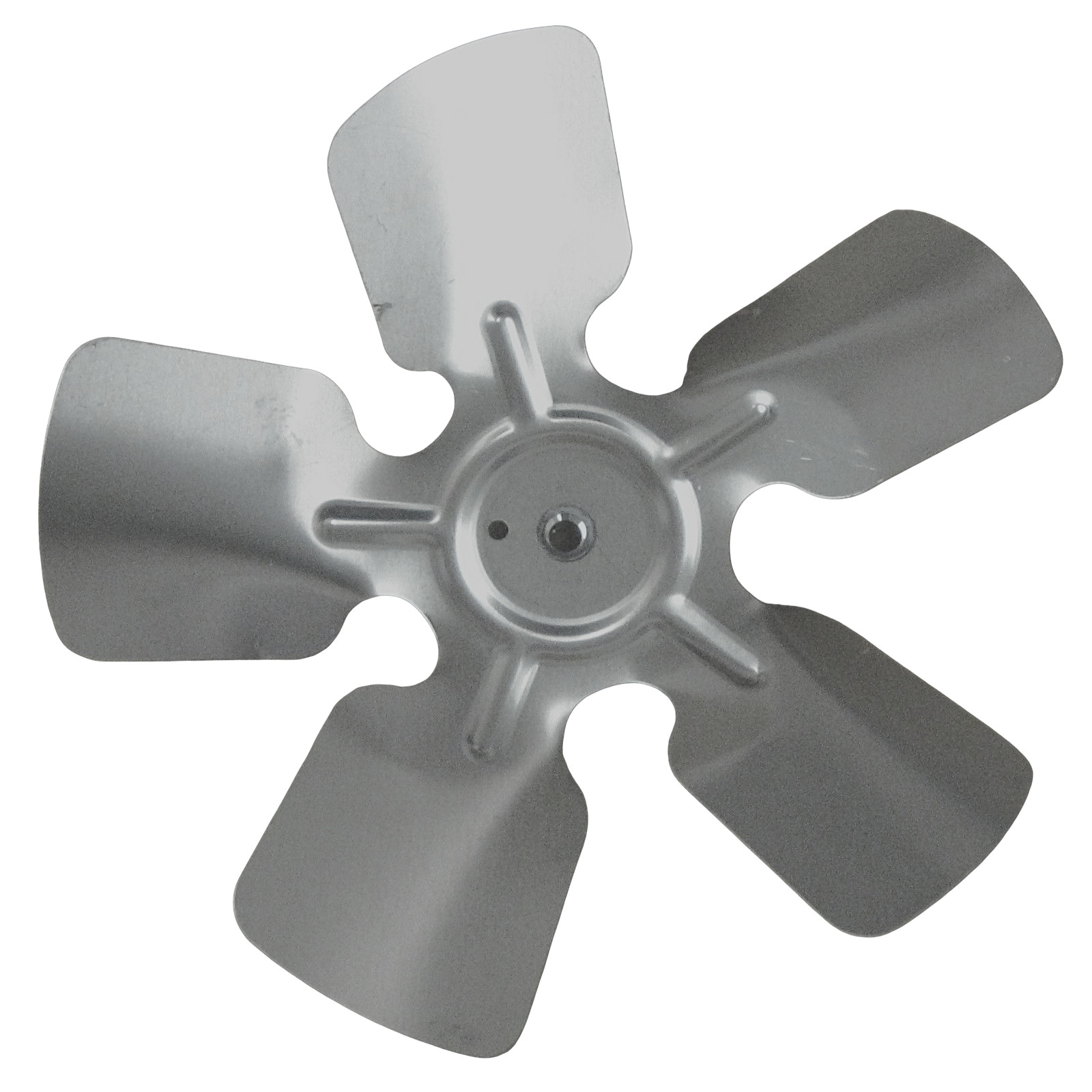 A61323 Metal Fan Blade 10″ Diameter 5 Blades 5/16″ Bore Hub CCW 30 Degree Prop