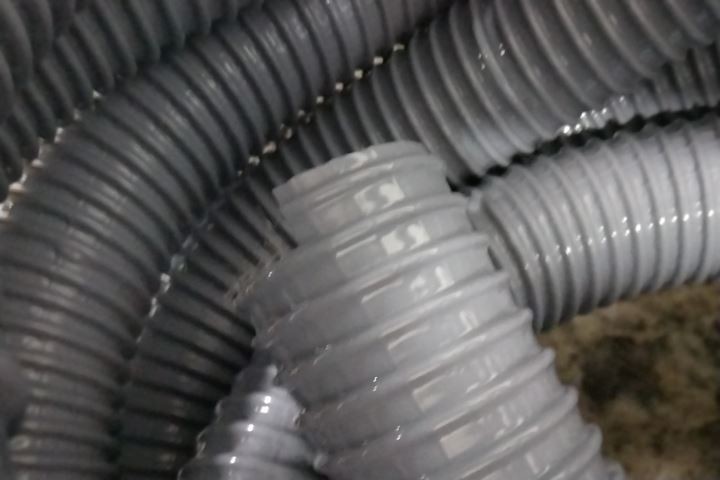 Hi-Tech Duravent 0354-0200-0001 2 In Inside Dia 50 Ft Industrial Ducting Hose