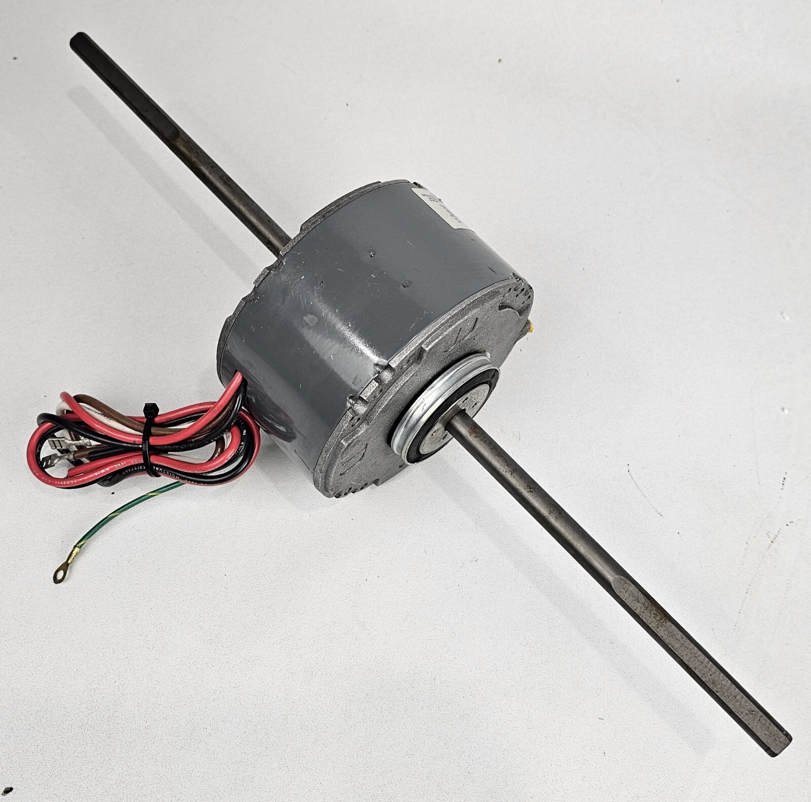Emerson Blower Motor KA55HXEMB-876, 1/30hp, 230/265v, Double Shaft, 830rpm, 1-ph