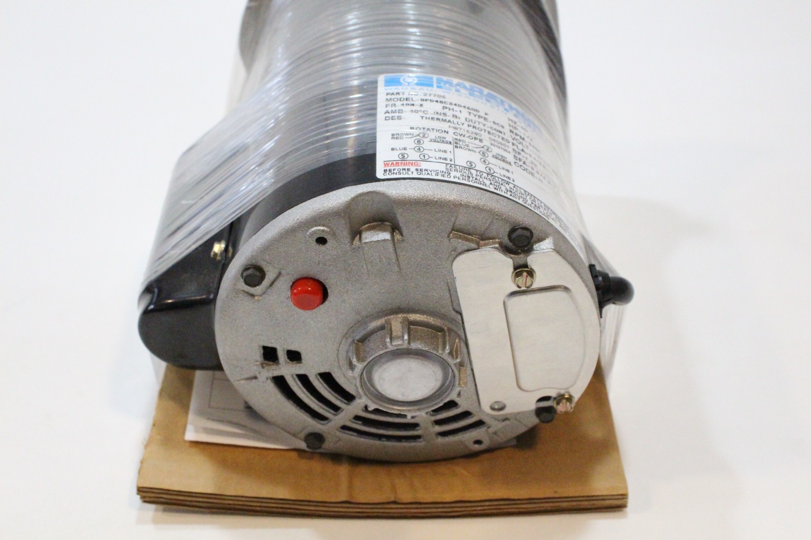 MARATHON Burner Motor (1/2 HP, 3450 RPM, 115/230V, 1 PH) PART #27706