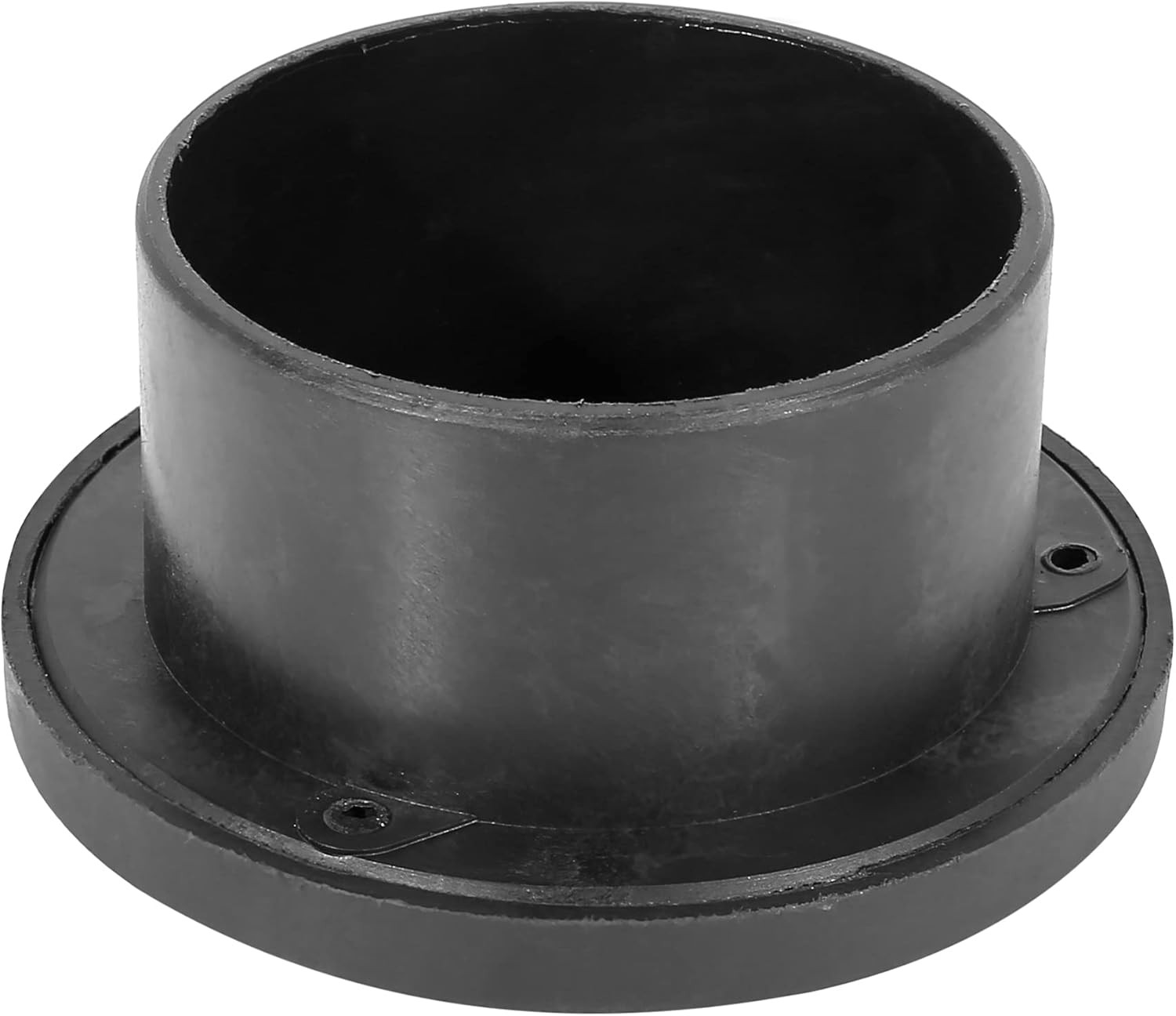 75mm Round Car Heater Ducting Warm Air Vent Outlet 360 Degrees Rotatable Black