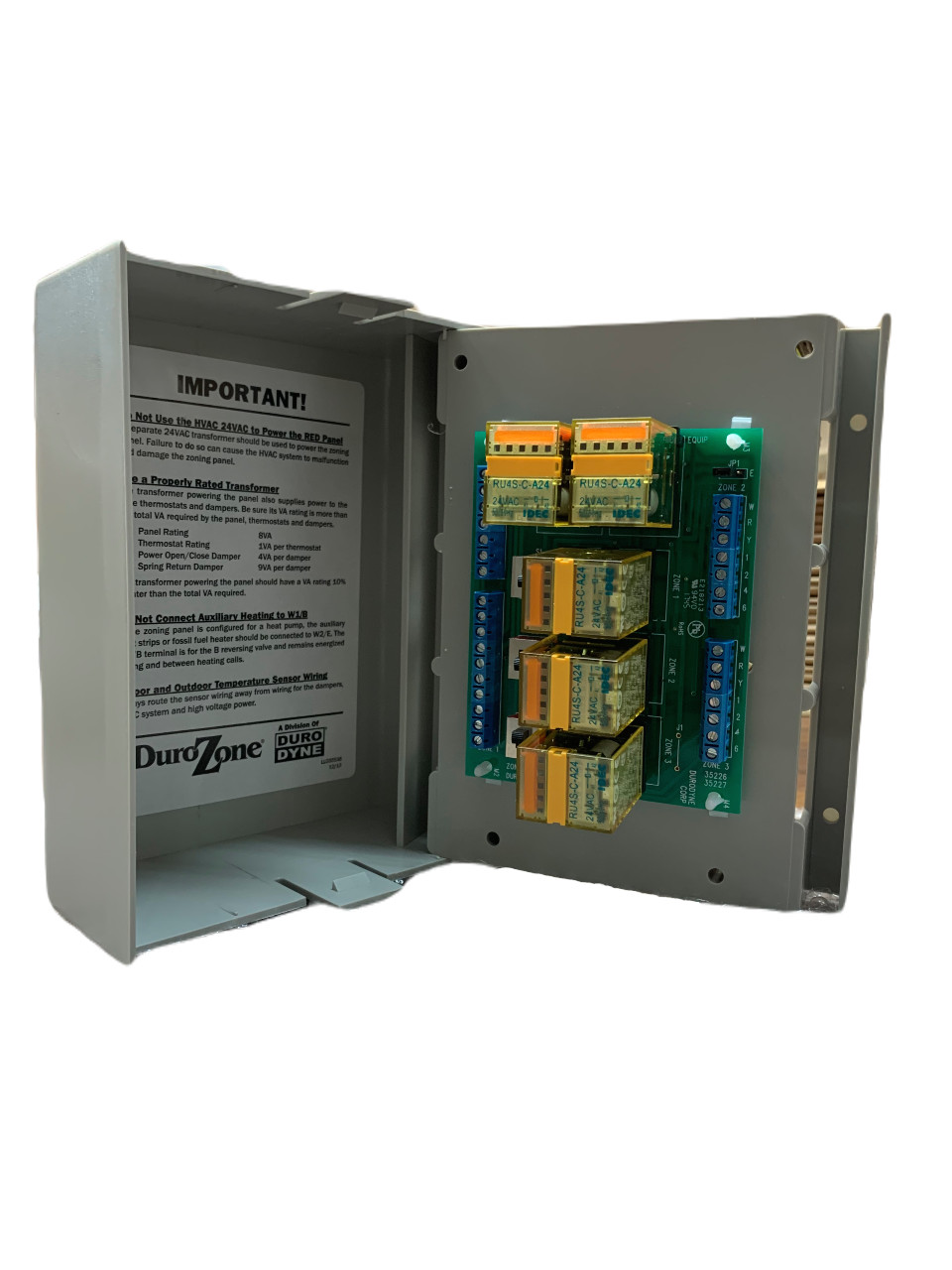 DuroZone 3 Zone Control Panel SMZ-3SW with Open/Close Switch for Each Zone 35227