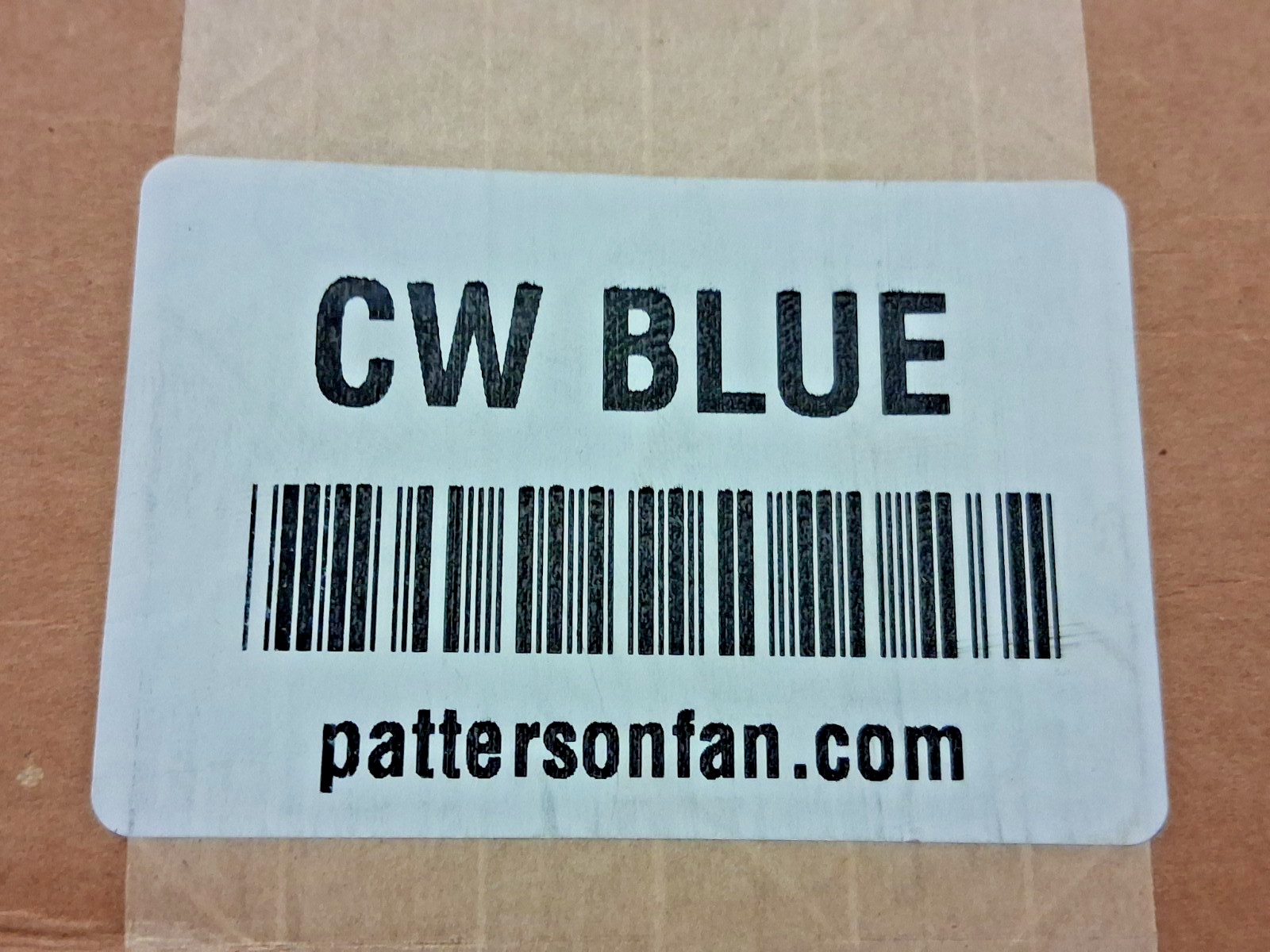Patterson Fan Wall Mount Use with 14 to 30″ High Velocity Fans & Yokes CW BLUE