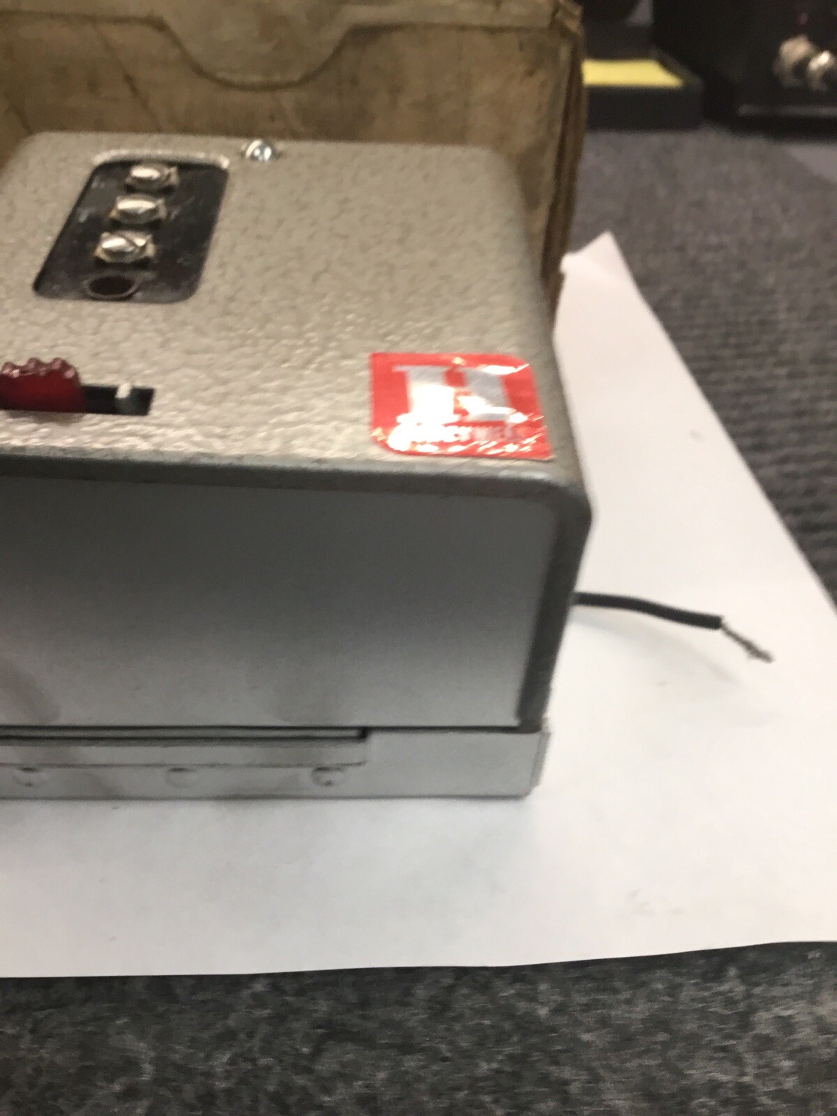 Honeywell R75-39R Cad Cell relay R8184 A,B,E,G 120V Sid Harvey Refurb.
