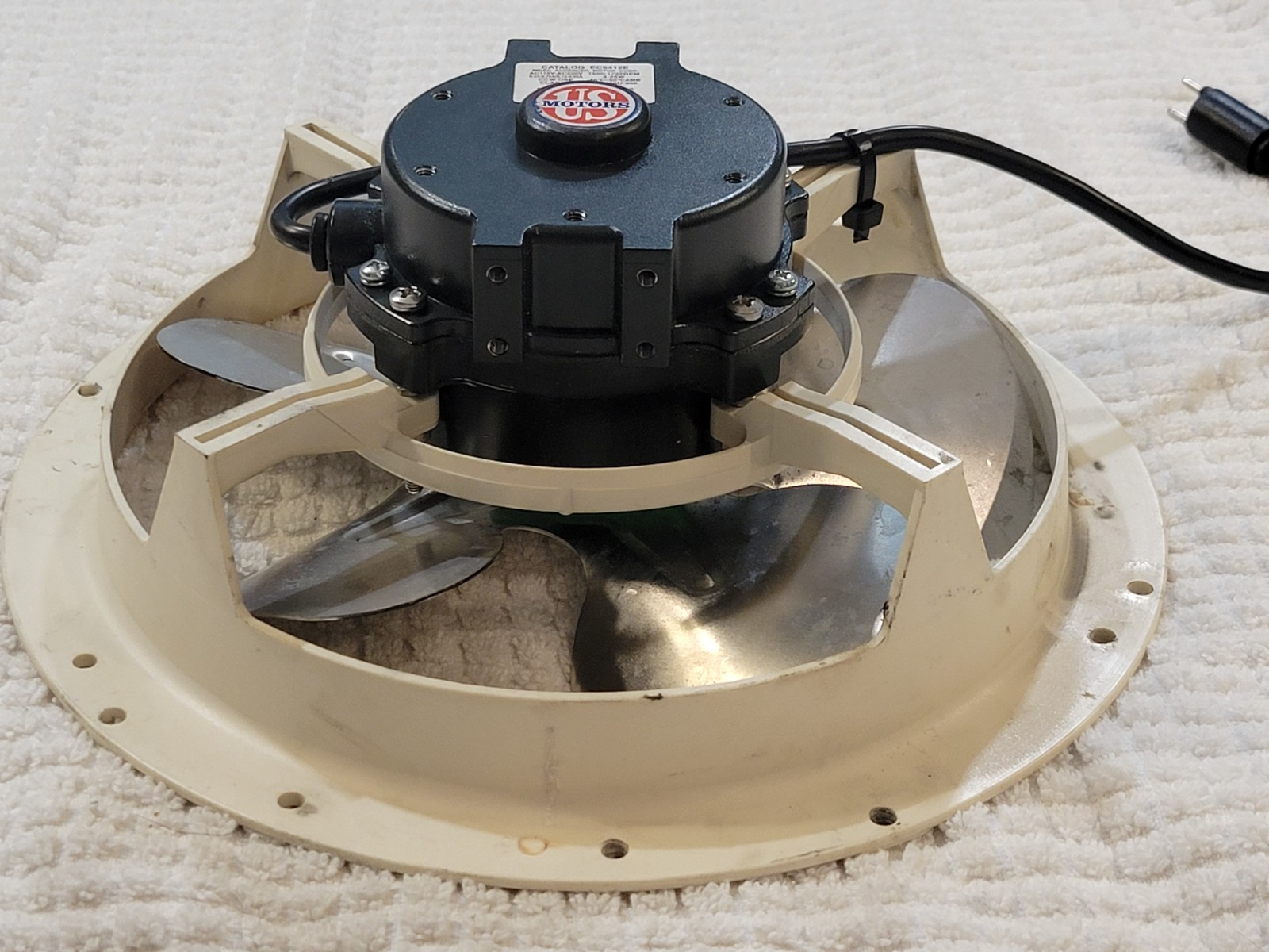 US MOTORS EC5412E Rescue ECM Refrigeration Motor 4-25W 115-230V 1550-1725 RPM