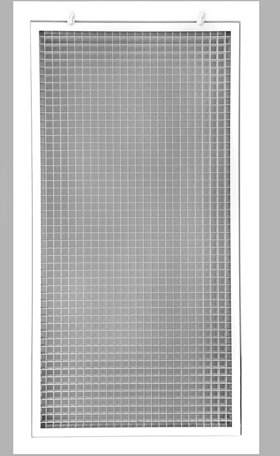 HVAC Premium 14″x30″ Cube Core Eggcrate Return Air Filter Grille White HVAC Vent
