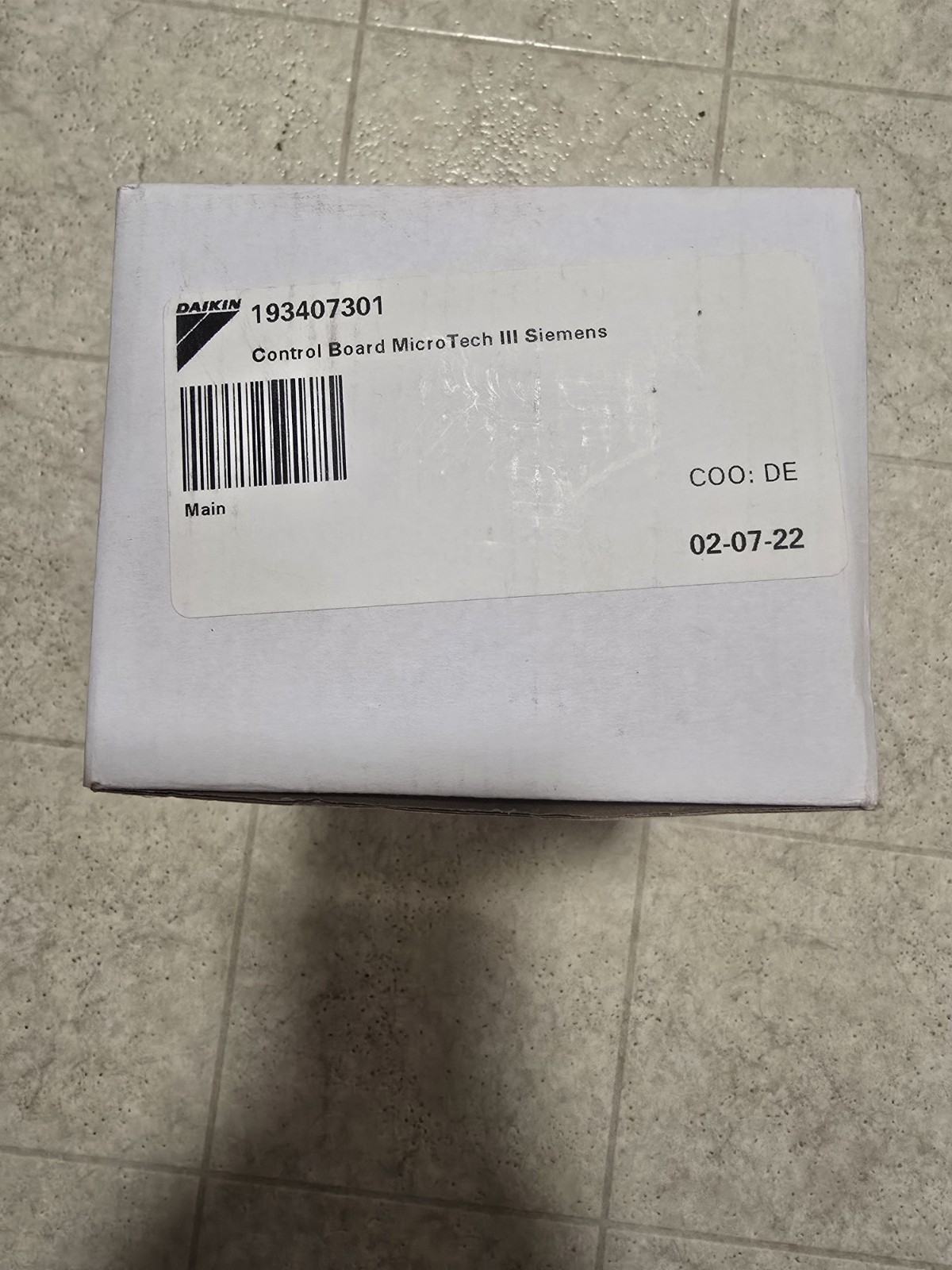 Daikin Microtech III Siemens Unit Controller with HMI 193407301. FREE SHIPPING
