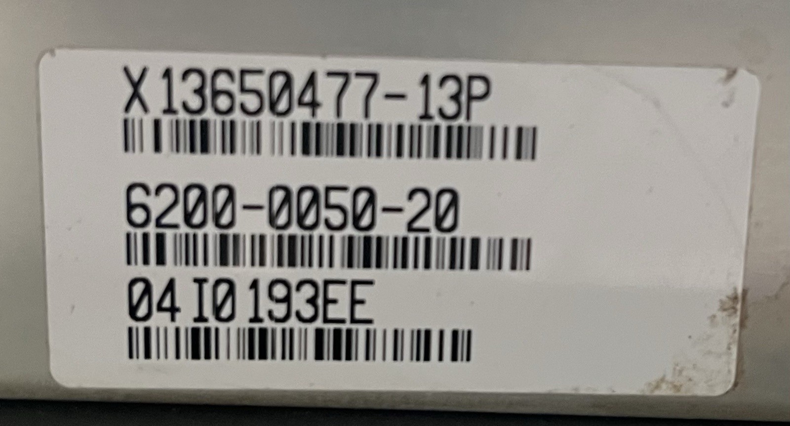 Trane 6200-0050-20 X13650477-13P Chiller Control Module Assembly Board.
