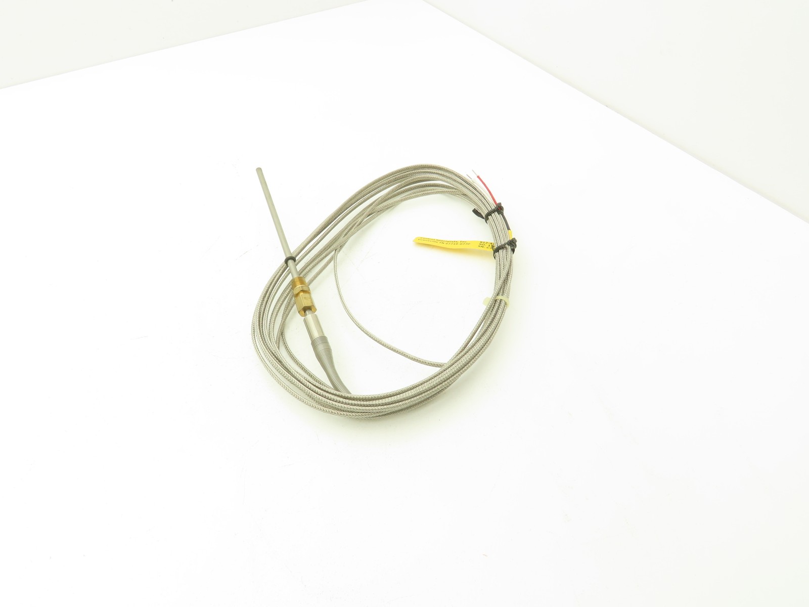 Pyromation J38E-006-15A-15HT-F1B240-2 Thermocouple Temperature Probe W/ Adapter