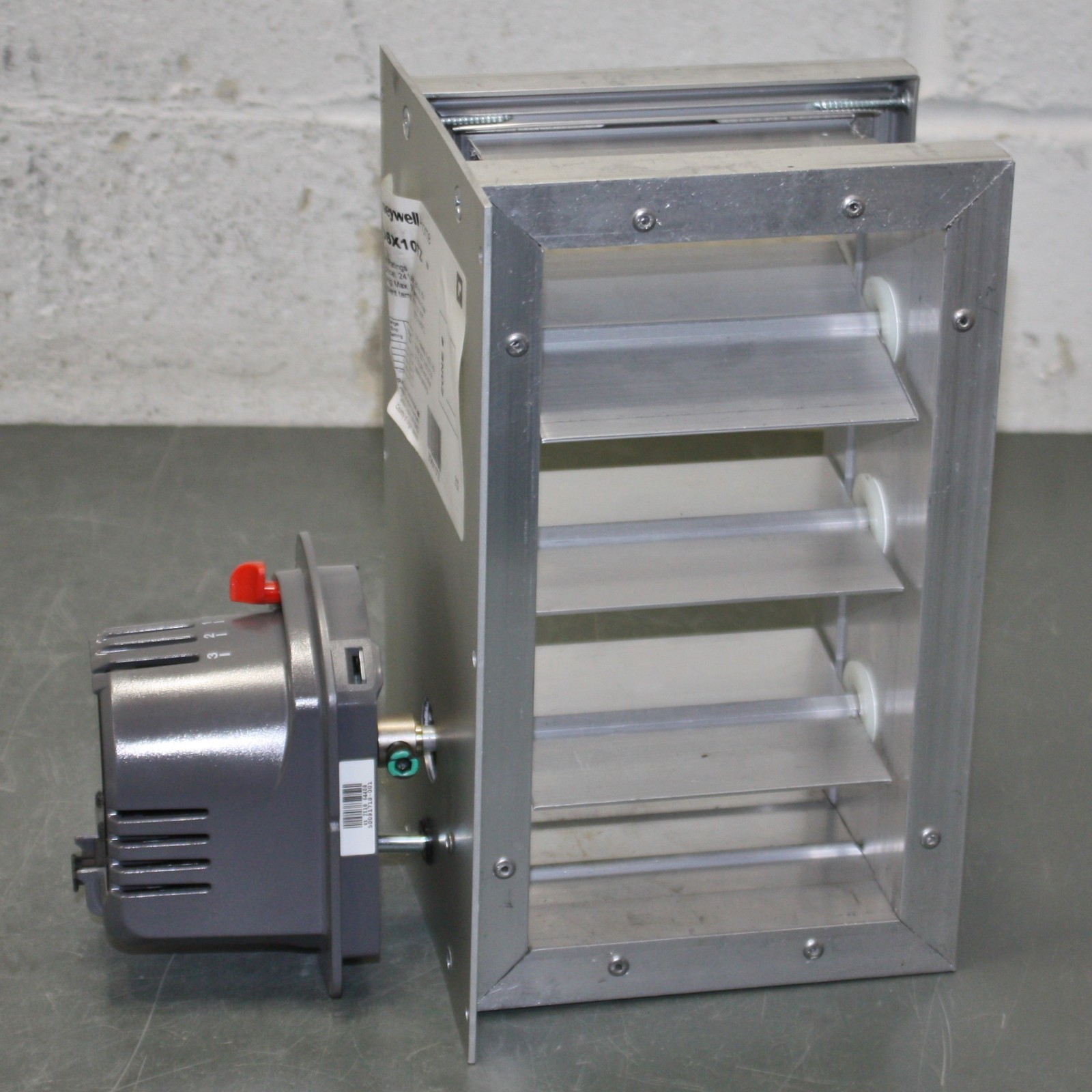 Honeywell TrueZone Parallel Blade Damper ZD6X10TZ, 6″ x 10″, 24V AC, Aluminum