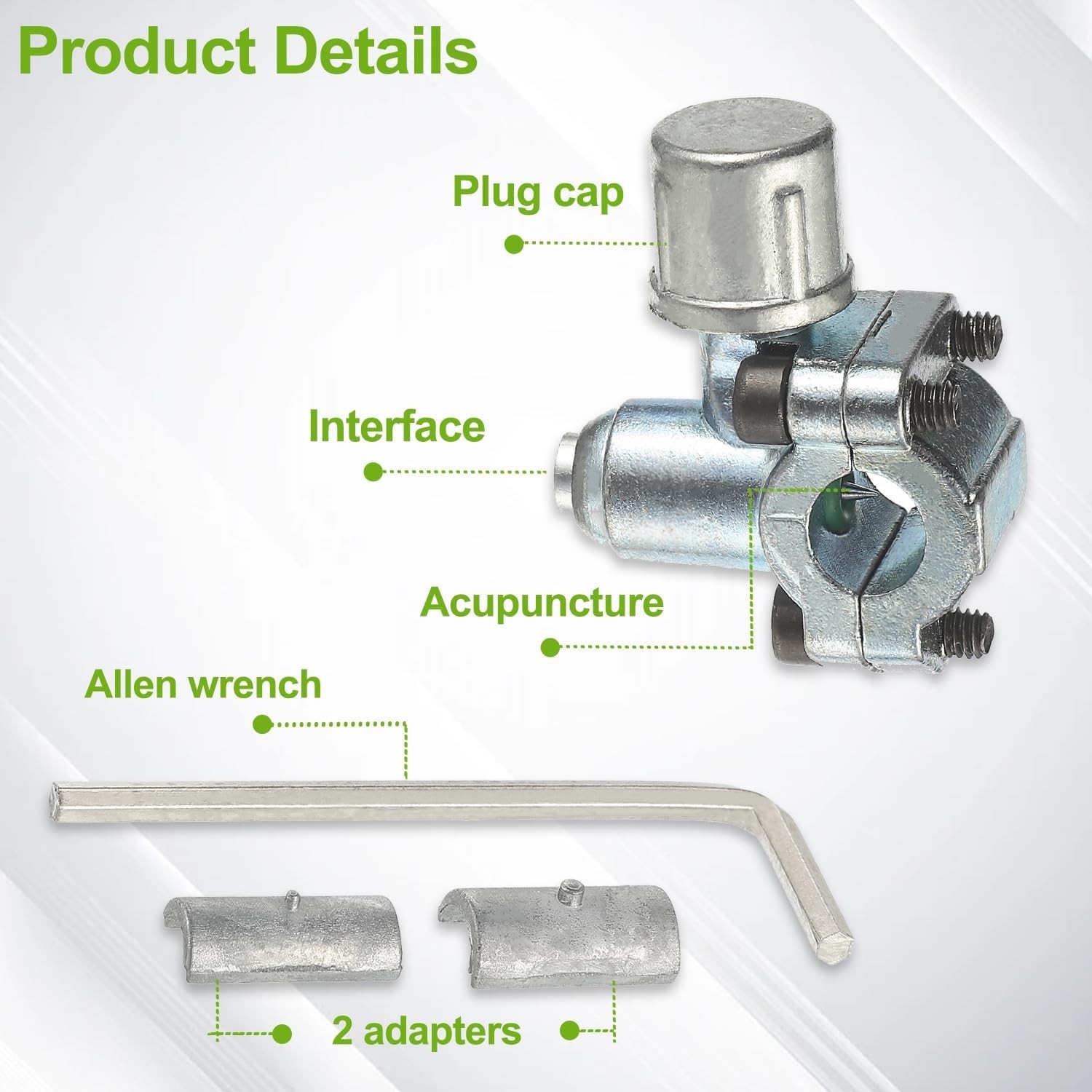 BPV-31 Refrigerator Tap Valve Piercing Valve Kit is fit for 1/4 inch, 5/16 in…