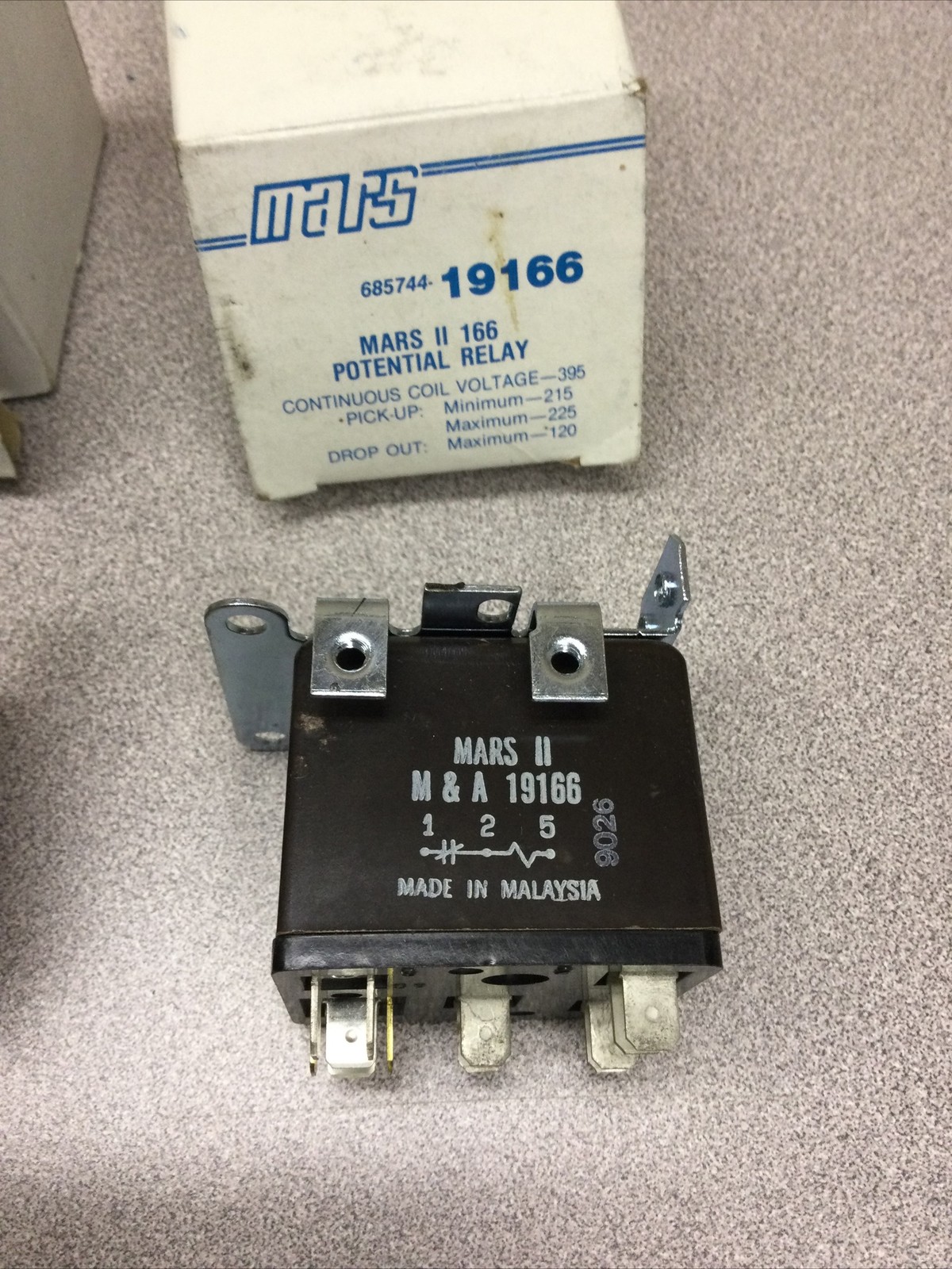 Mars Potential Relays 66,67,70 New Set Of 3 All New