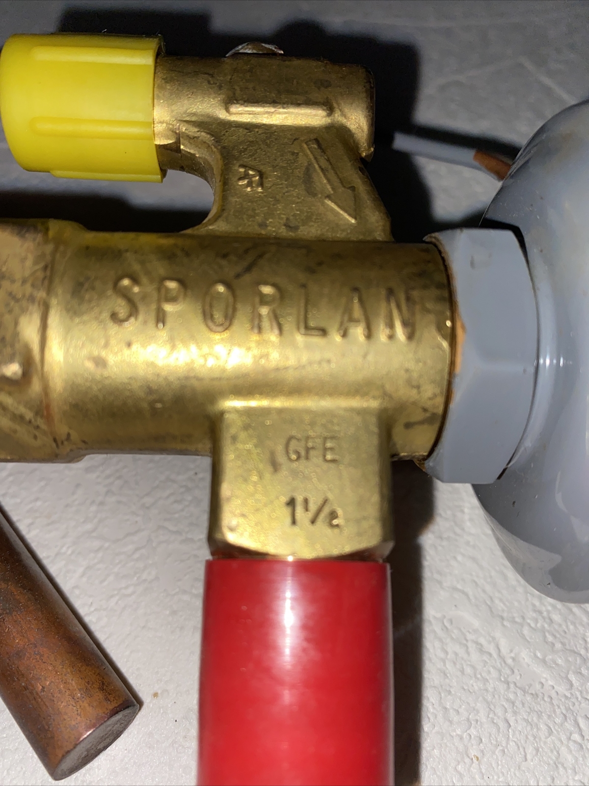 SPORLAN THERMOSTATIC EXPANSION VALVE GFE-1-1/2-C 3/8″ x 1/2SAE 5Ft.