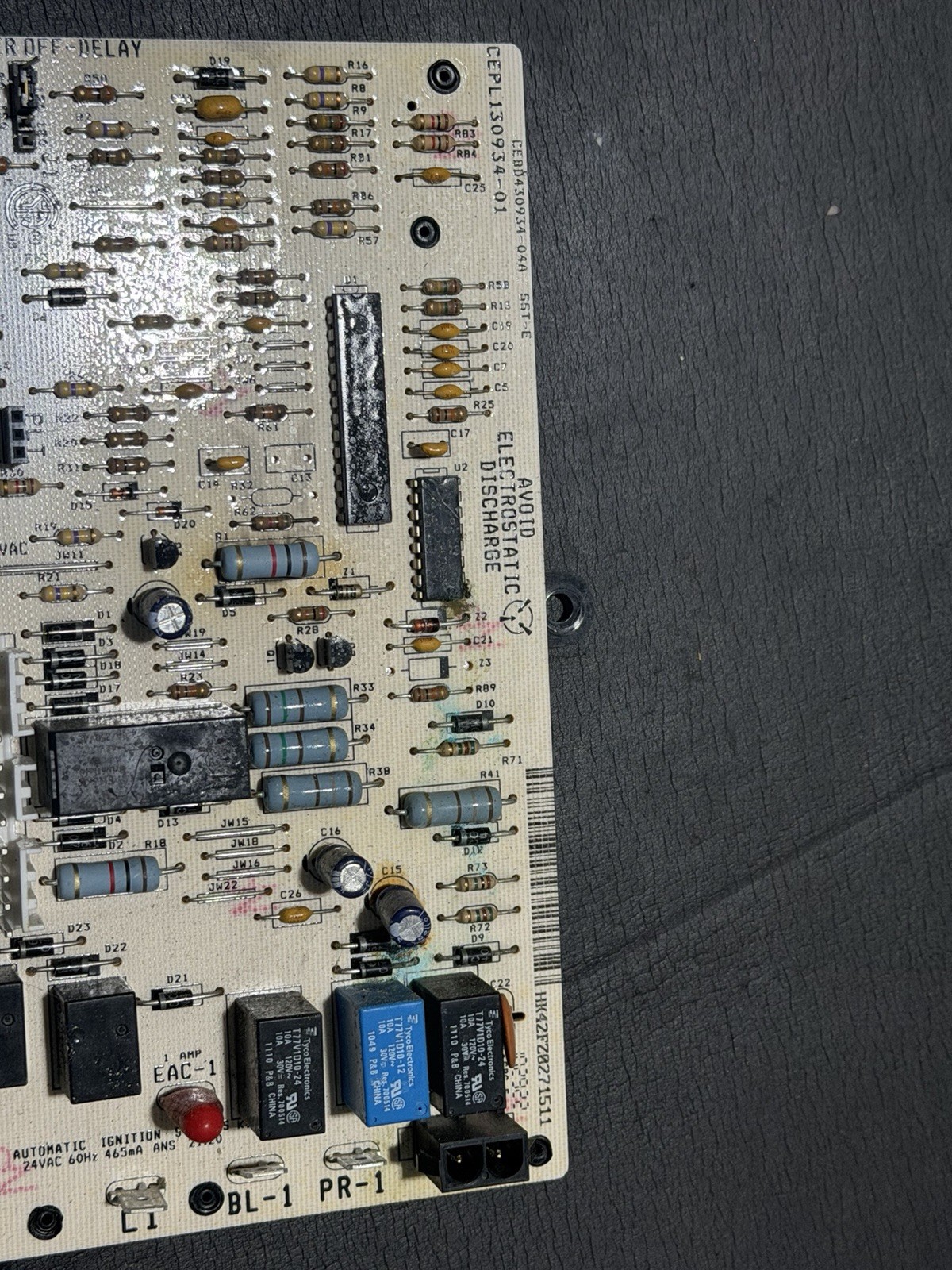 TESTED Carrier HK42FZ027 Furnace Control Board CEPL130934-01