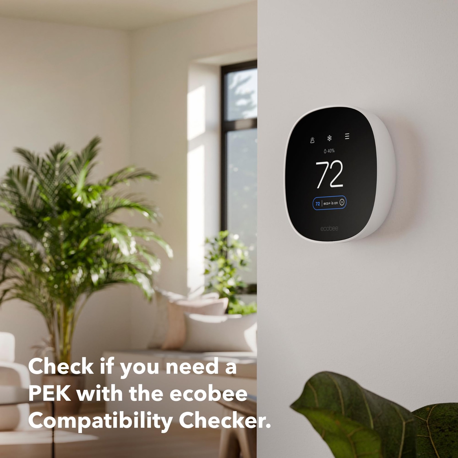 ecobee Power Extender Kit C-Wire Adapter-ecobee Smart Thermostat White