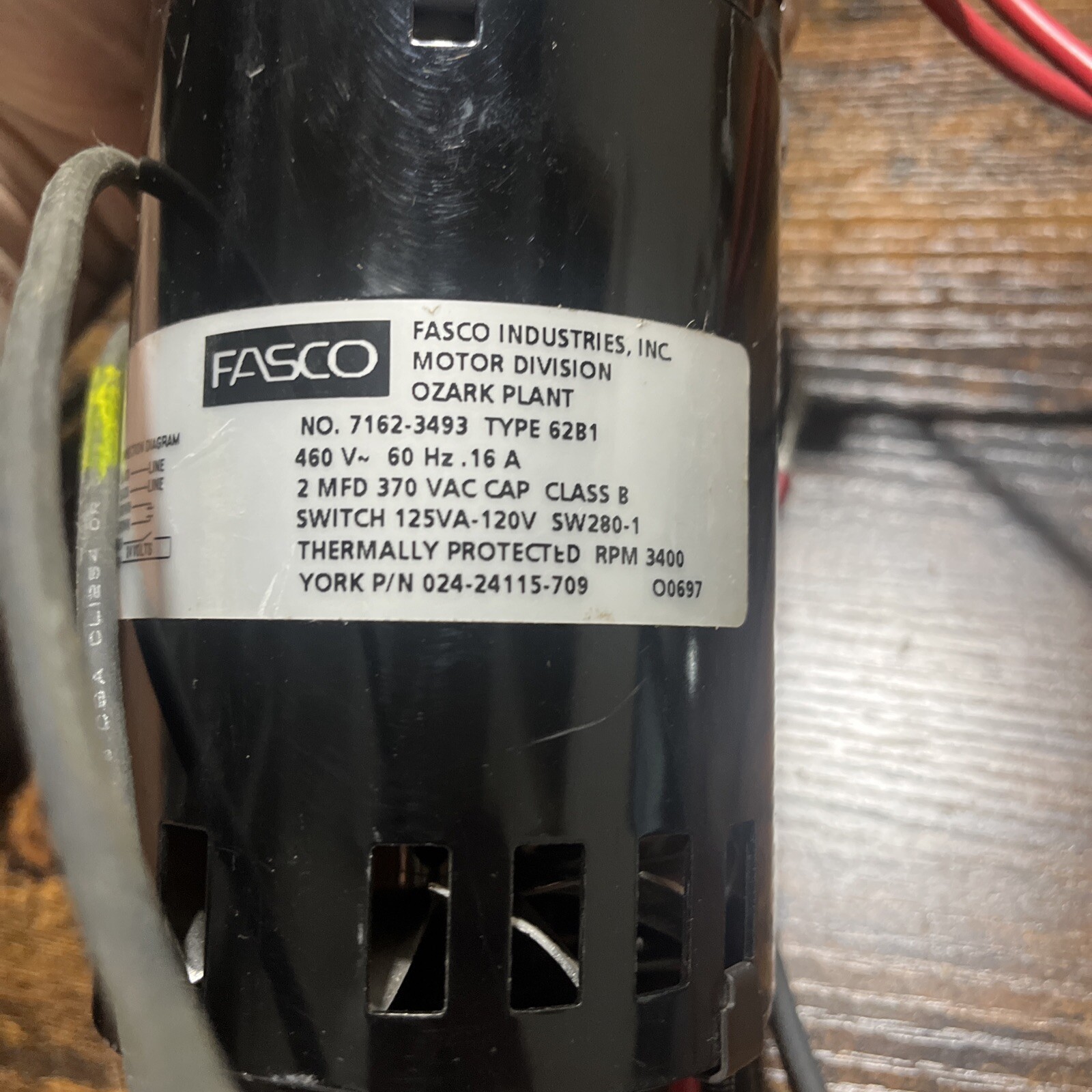 Fasco 7162-3493