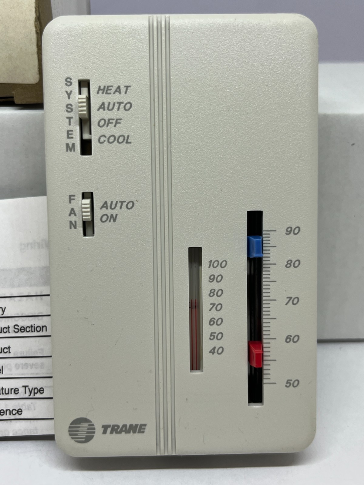 NEW Trane AMERICAN STANDARD SEN00408 BAYSENS008B Rev A Thermostat