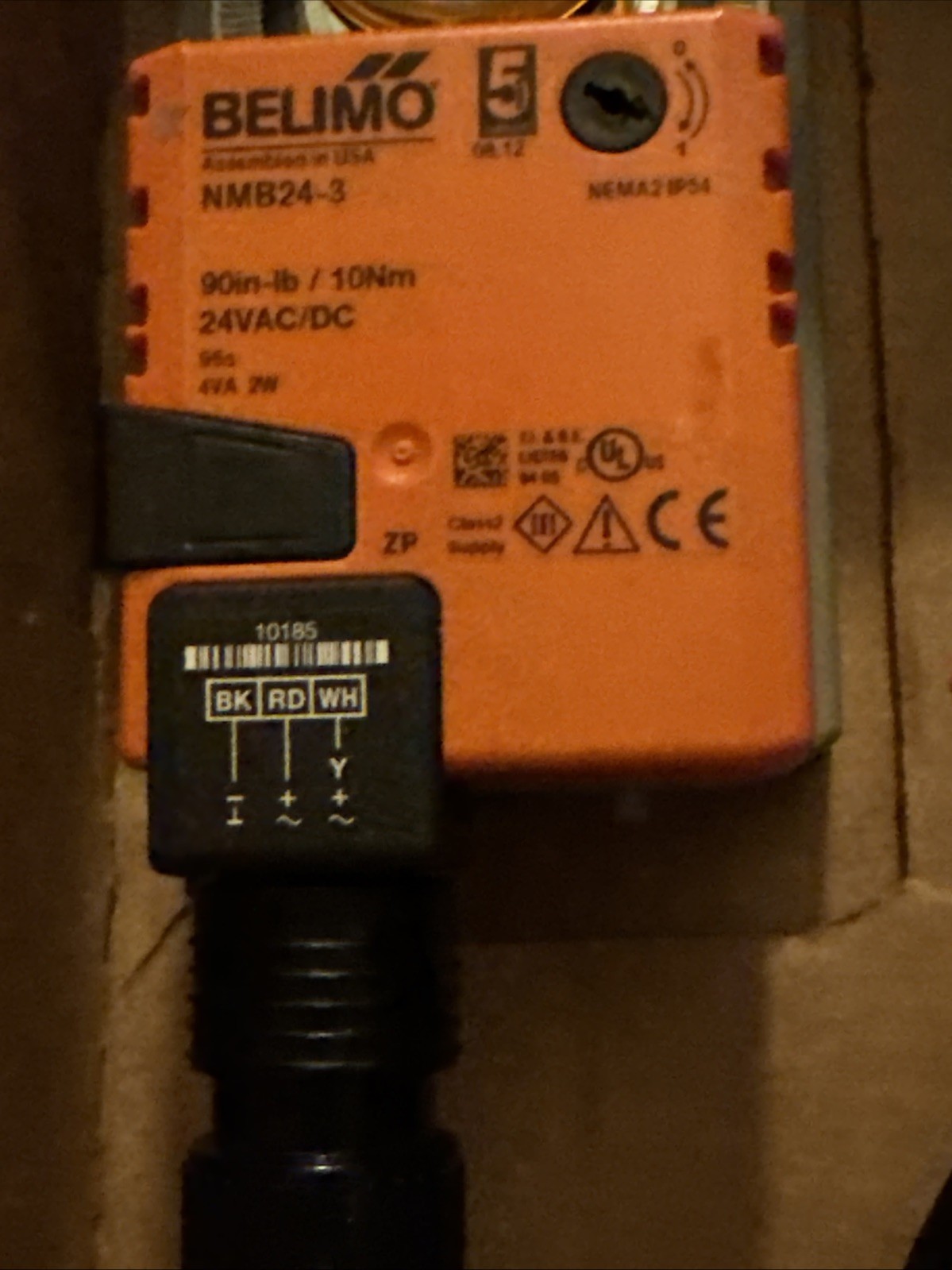 2x Belimo Direct Coupled Damper Actuator NMB24-3 Open Boxes As Shown See PICS!