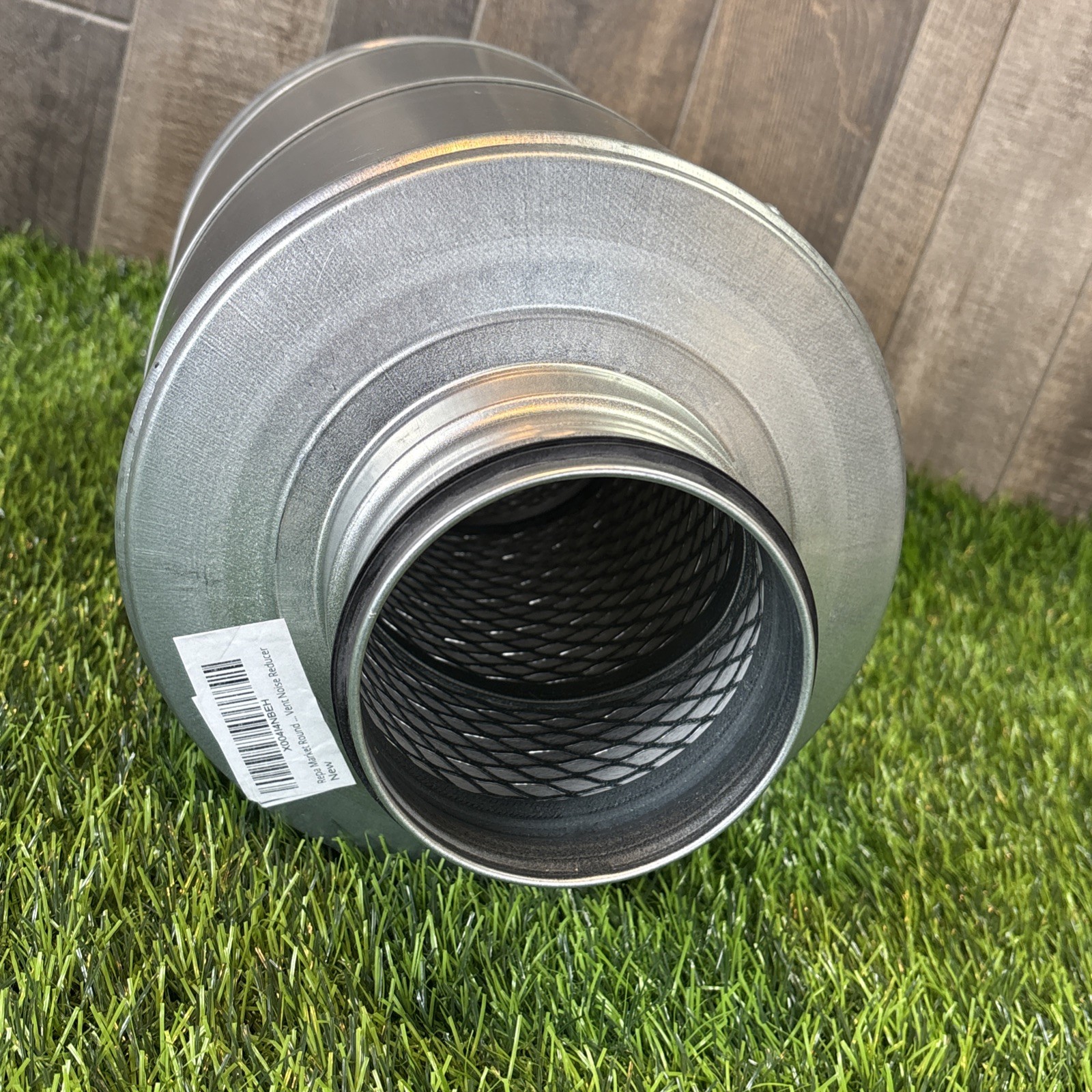 REPA Market Round Vent Noise Reducer HVAC Duct Silencer Open Box New